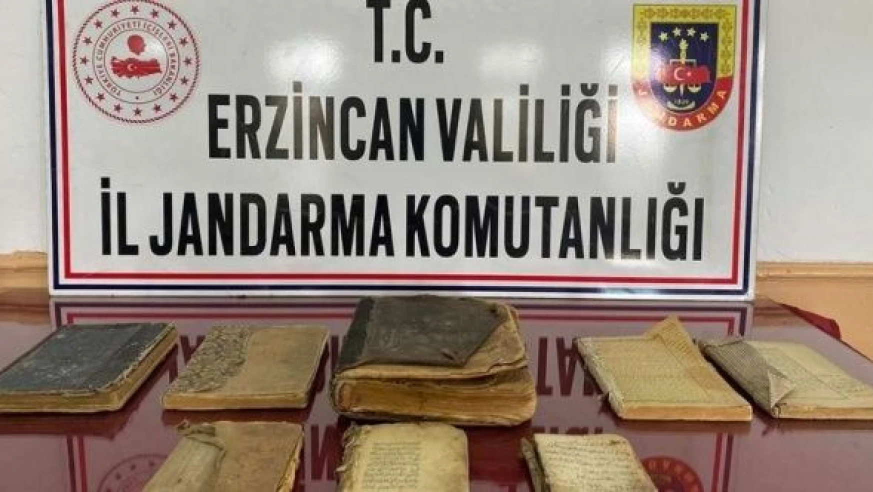 Erzincan'da tarihi eser kaçakçılarına operasyon!