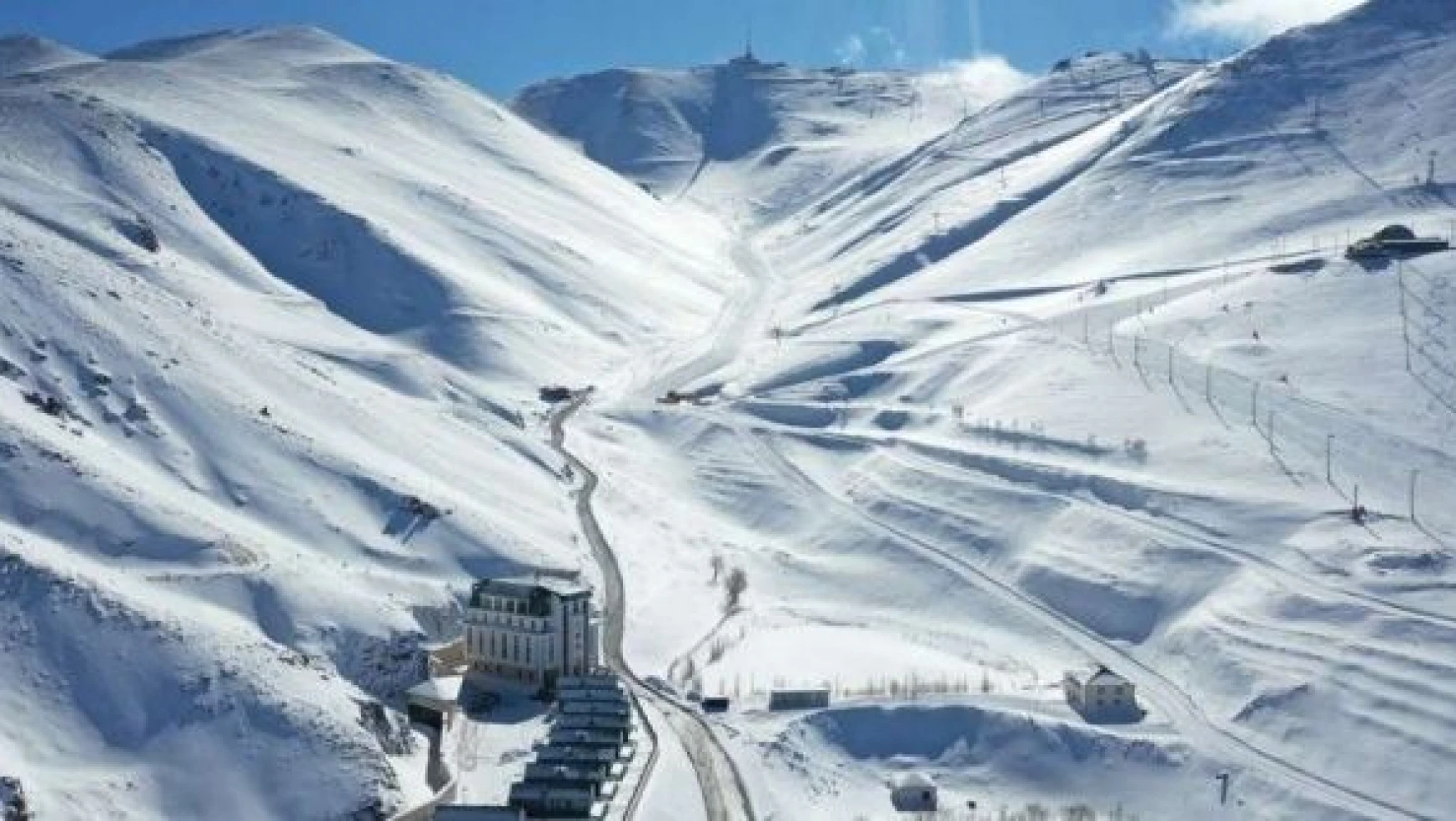 Erzurum'da kış turizmine yatırımlar devam ediyor