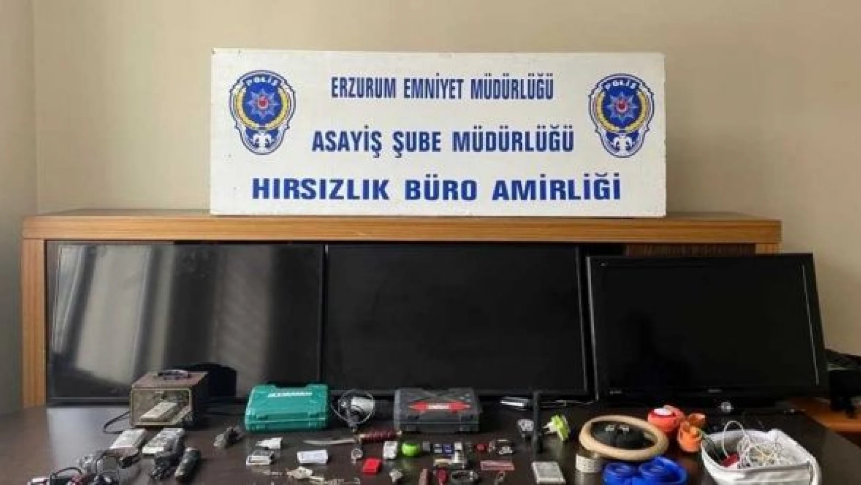 Erzurum'da ev faresi tutuklandı