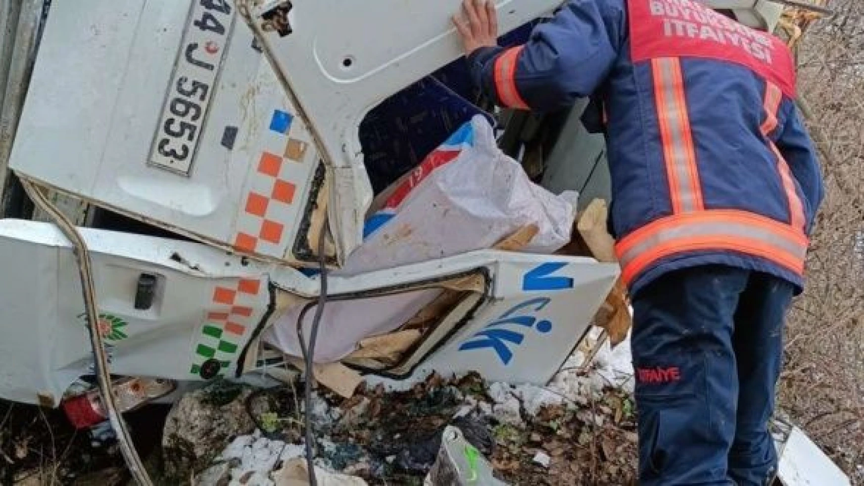 Malatya'da korkunç kaza :15 kişi yaralandı!
