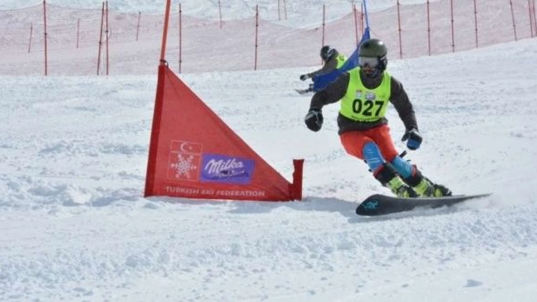 Snowboard Türkiye Şampiyonası başladı