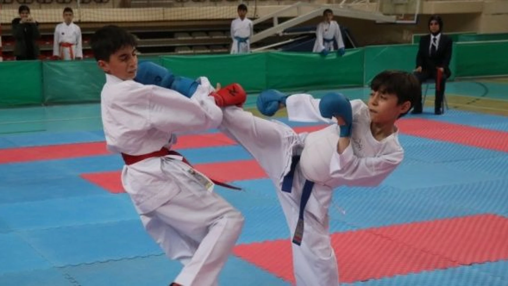 Anadolu Yıldızlar Ligi'nde karate grup müsabakaları Erzincan'da başladı