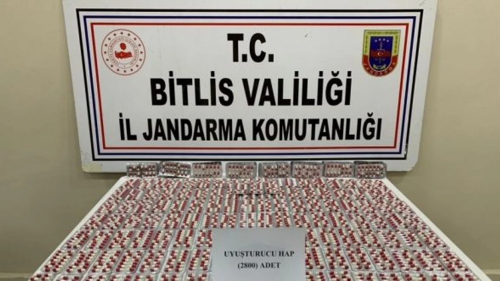 Bitlis'te sentetik uyuşturucu operasyonu!
