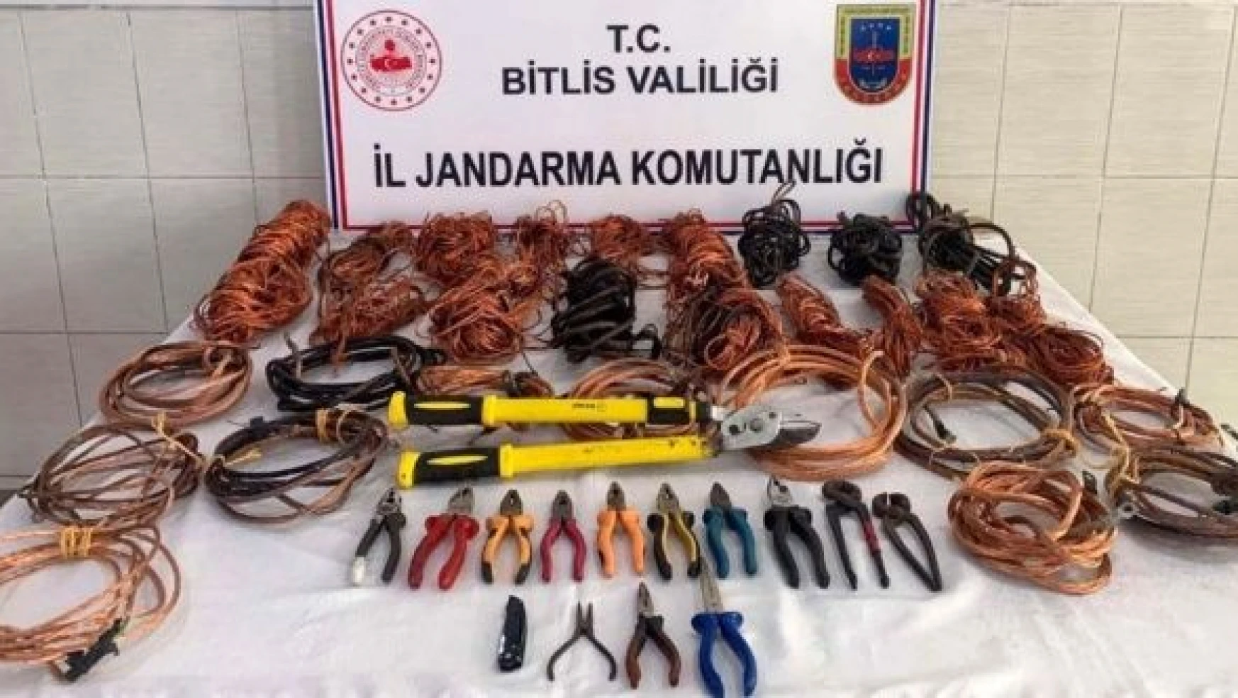Bitlis'te hırsızlık operasyonu!