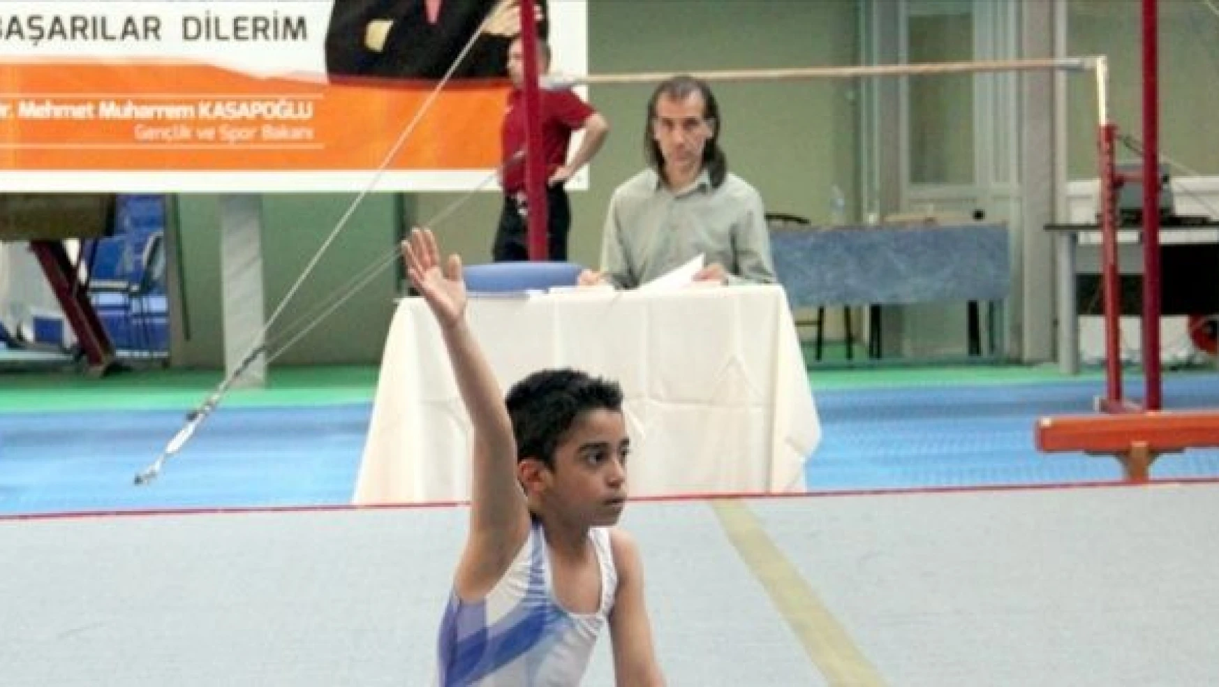 Cimnastik çeyrek final müsabakaları Malatya'da son buldu