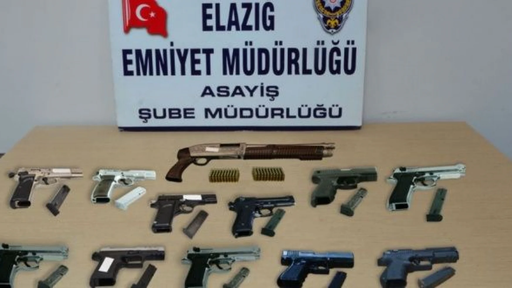 Elazığ'da asayiş uygulamalarında  18 kişi tutuklandı
