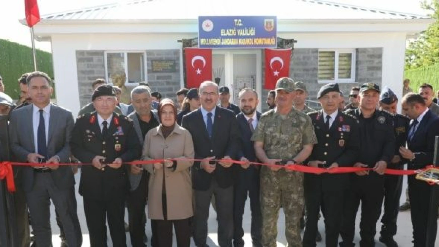 Elazığ'da Mollakendi Geçici Jandarma Asayiş Karakol Komutanlığı açıldı