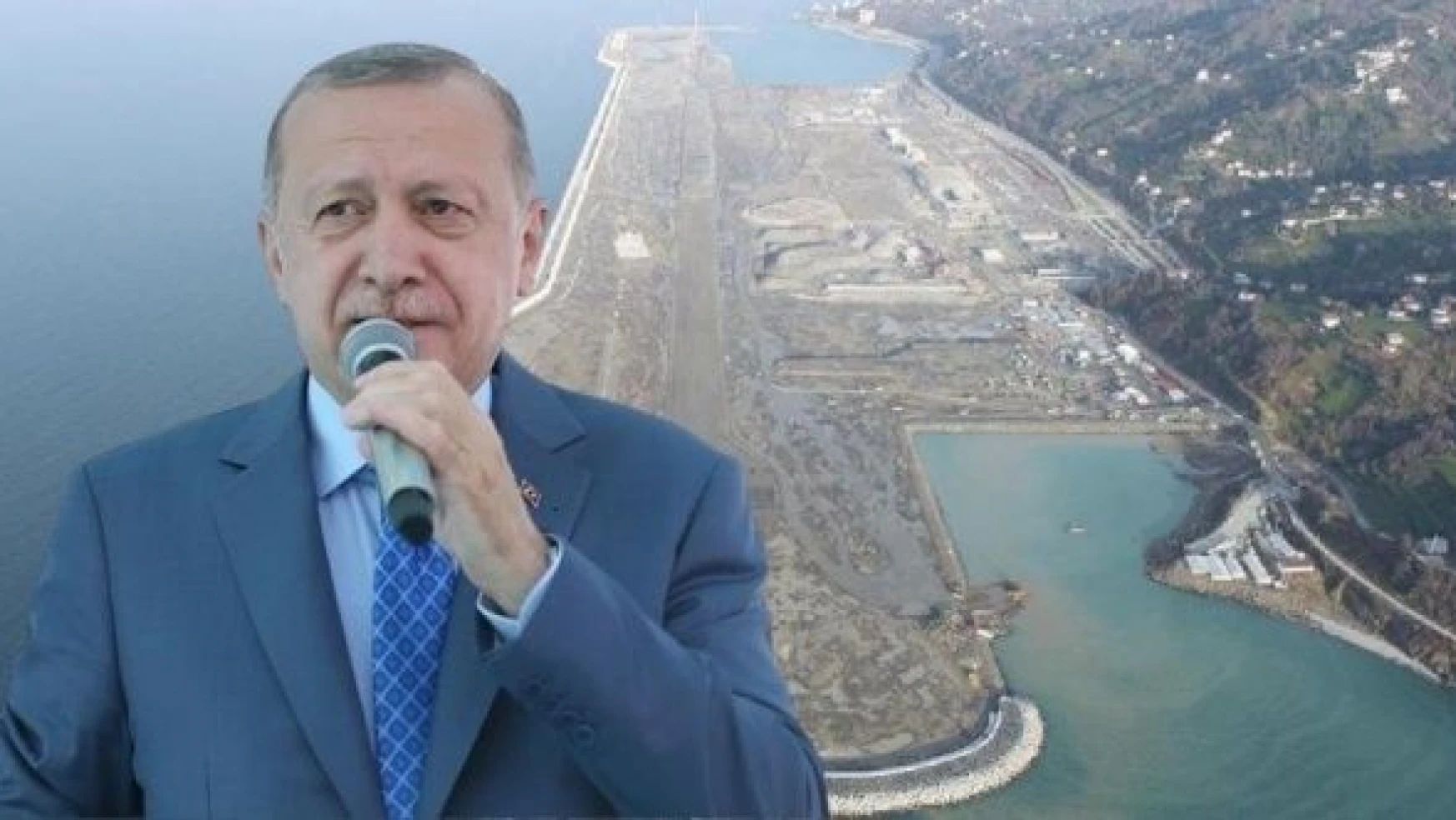 Rize-Artvin Havalimanı açıldı... Erdoğan: &quotEksiklerimiz, hatalarımız, yatırımlarımızın yanında devede kulak"