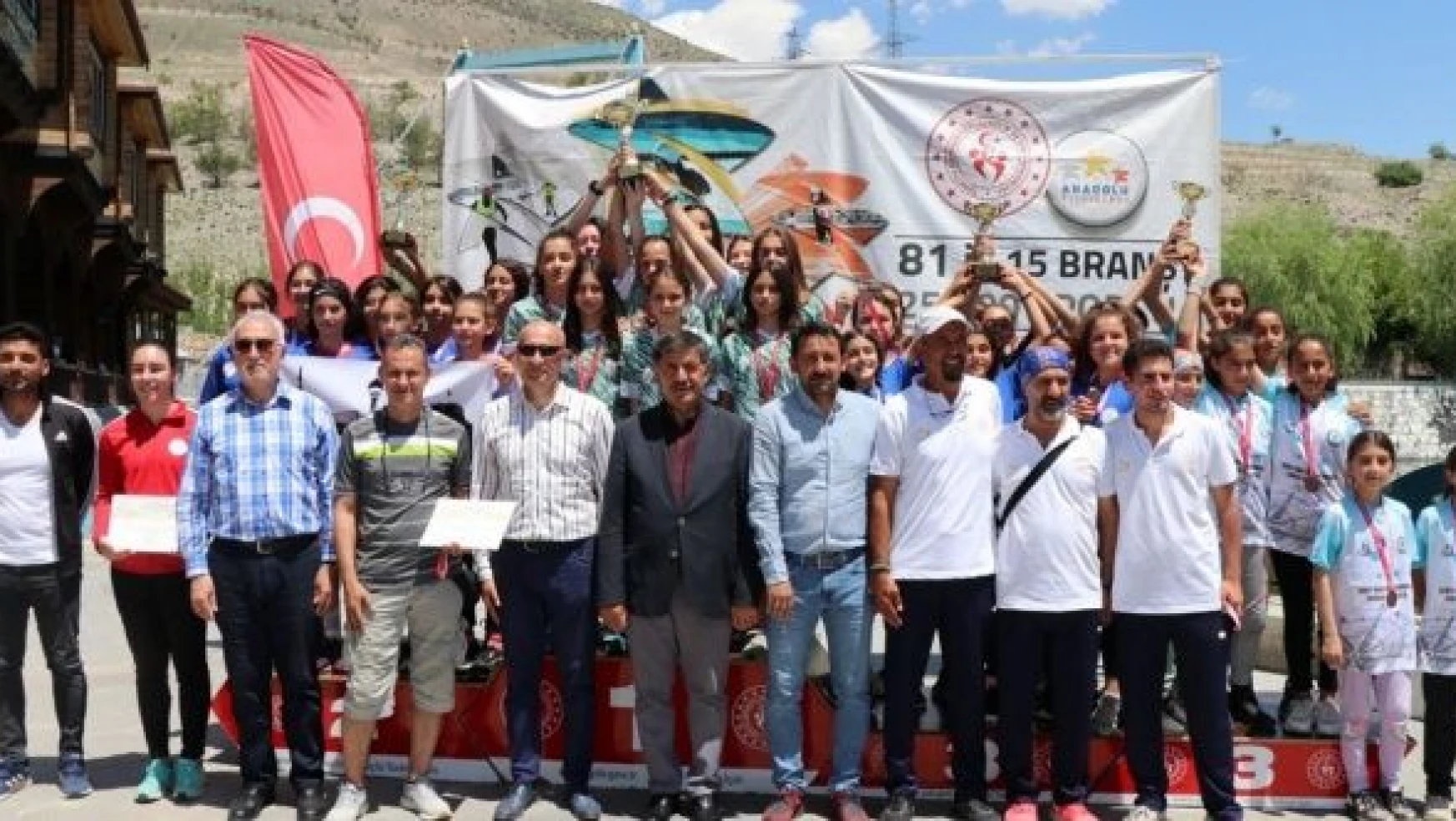 Erzincan'da 'Anadolu Yıldızlar Ligi Oryantiring Türkiye Şampiyonası' sona erdi