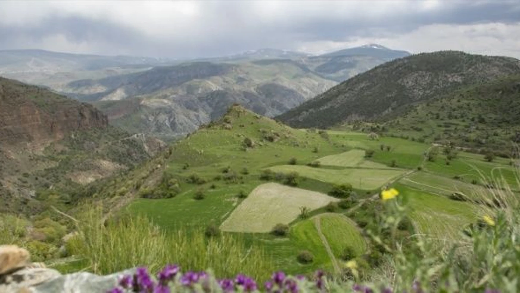 Erzurum'un ilçeleri ilkbahar güzelliğiyle fotoğraf tutkunlarını ağırlıyor