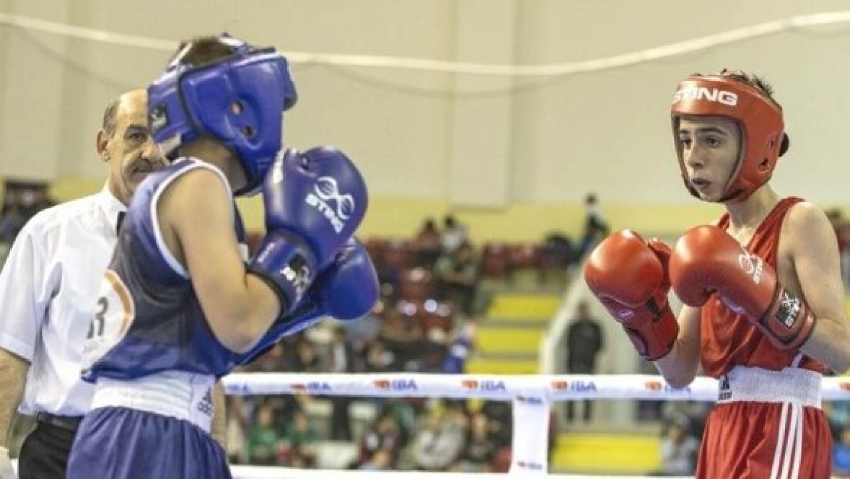 Üst Minikler Boksun Yıldızları Türkiye Şampiyonası, Erzurum'da başladı