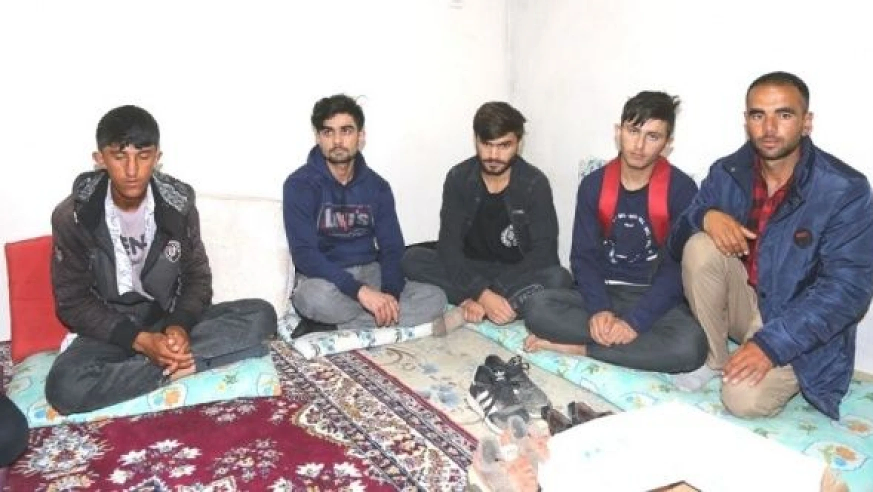 Van'da bir evde 9 düzensiz göçmen yakalandı
