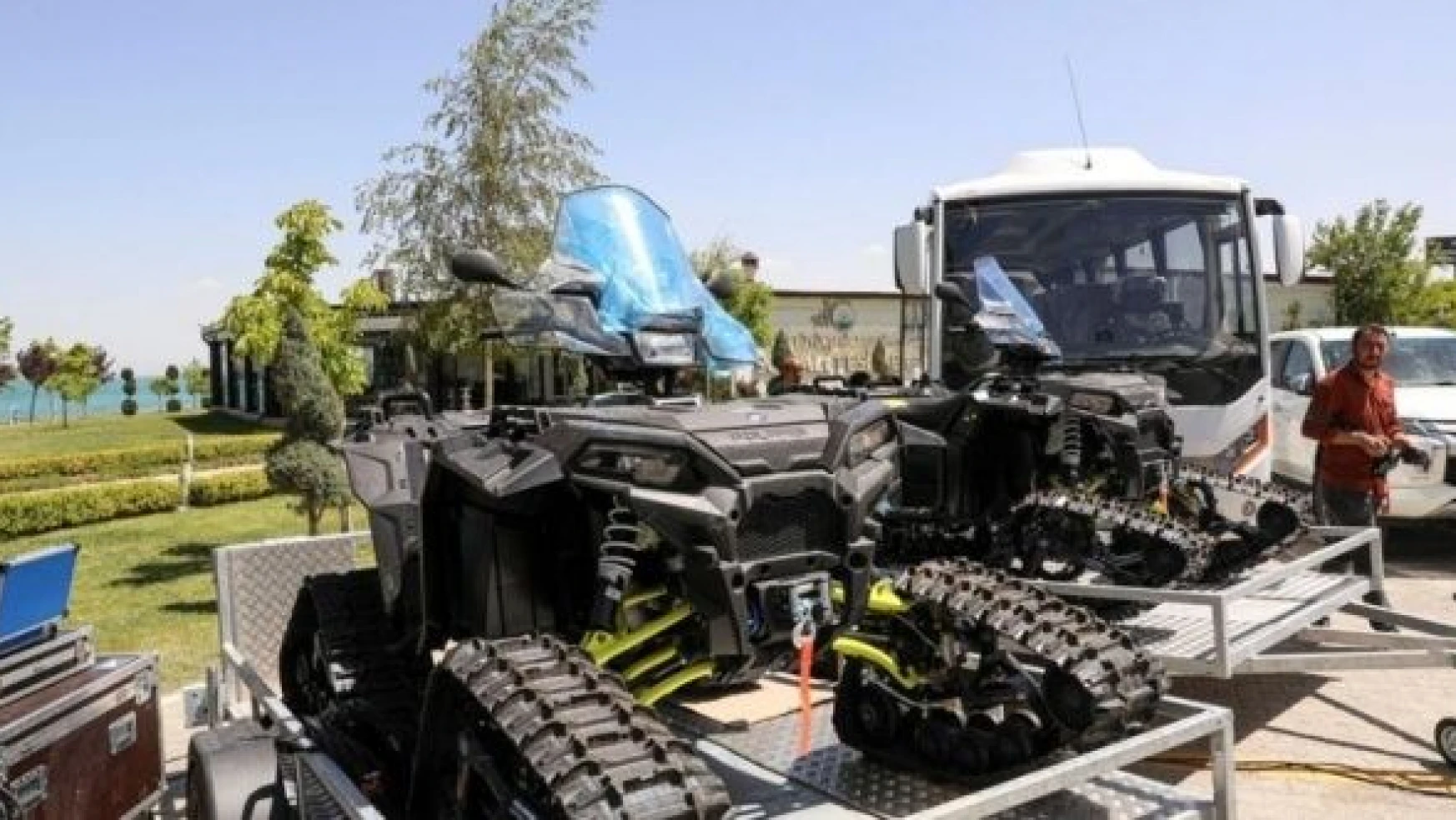 Van-İran sınırının güvenliği için yeni araç takviyesi yapıldı