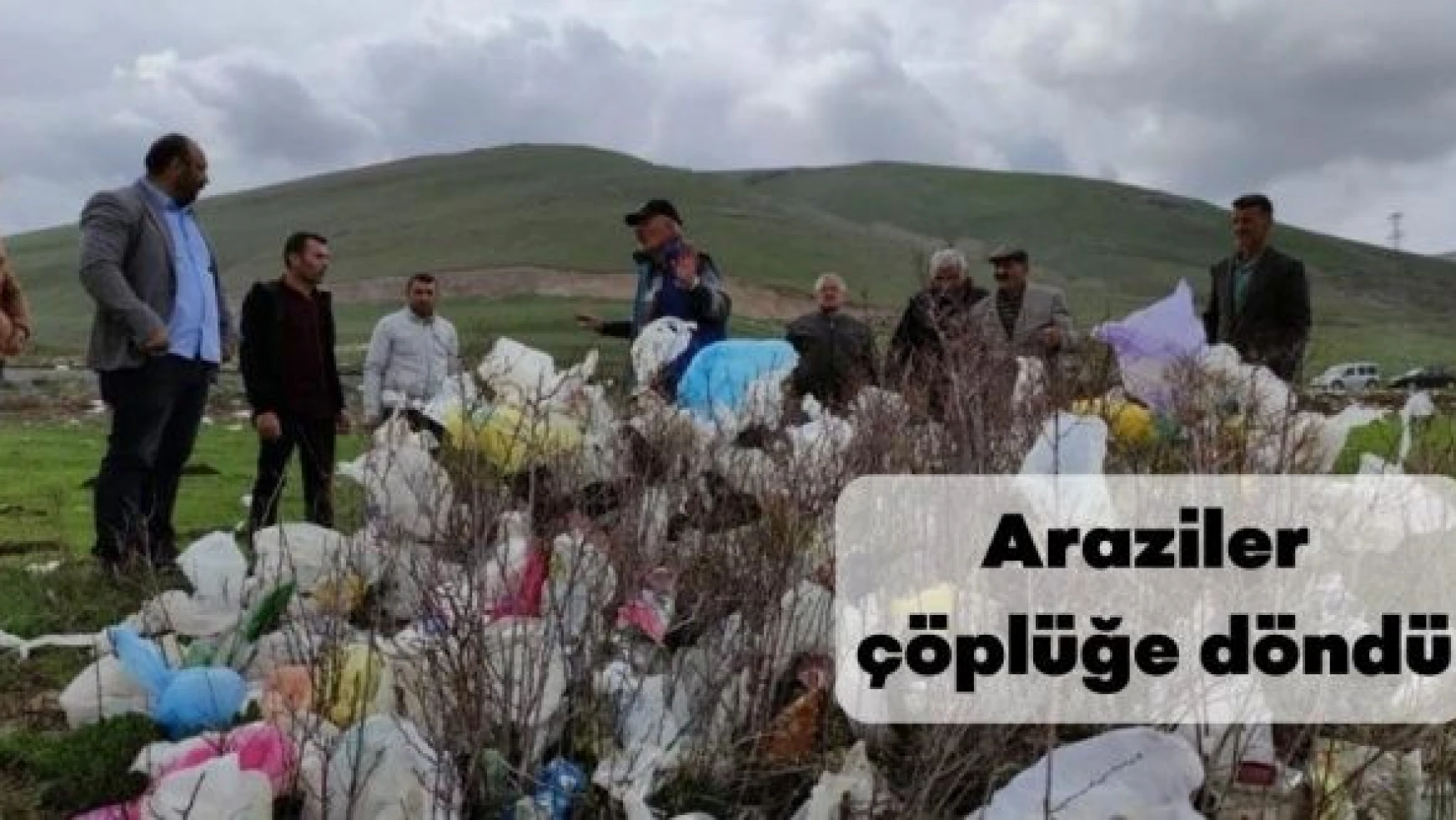 Ardahan'da araziler çöplüğe döndü: Köylüler isyan etti