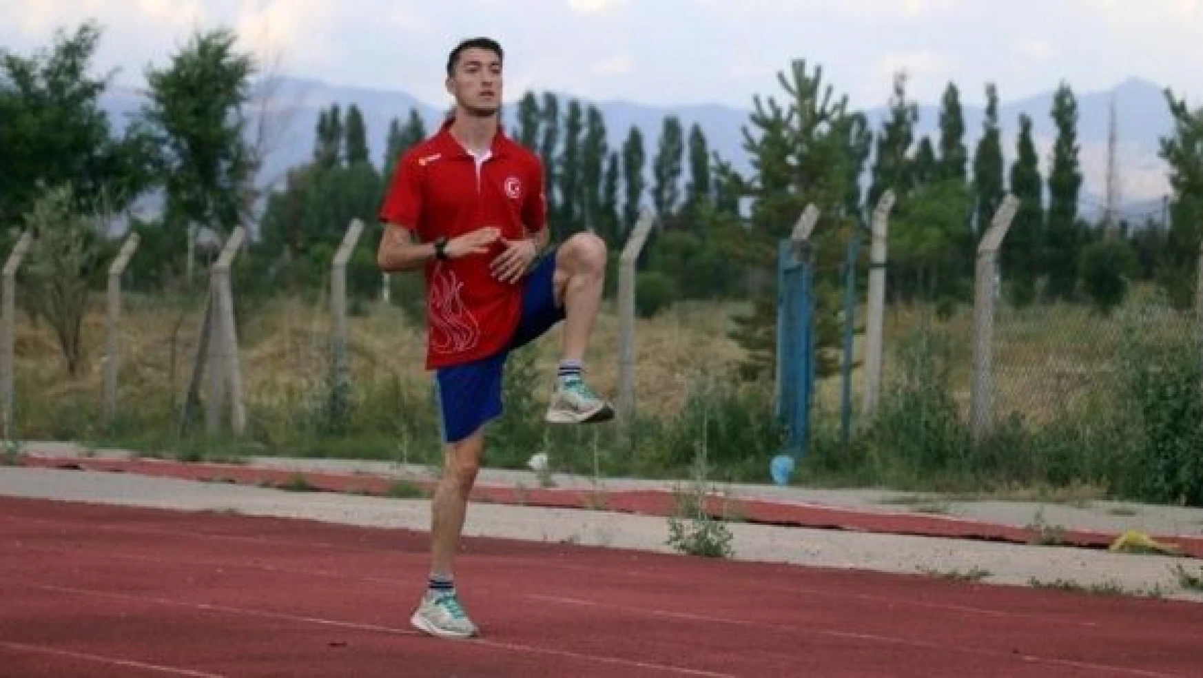 Balkan şampiyonu Ağrılı milli atlet olimpiyatlara hazırlanıyor!