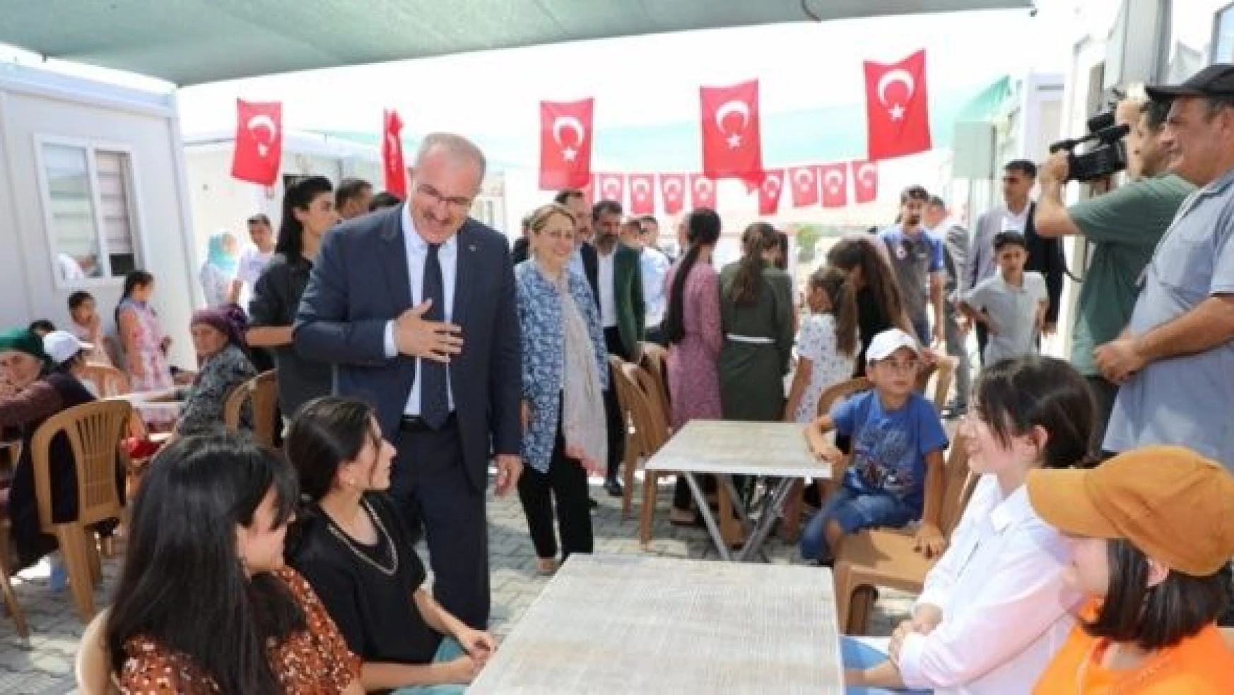 Elazığ'da misafir edilen Ahıska Türkleri, Kurban Bayramı'nı kutladı