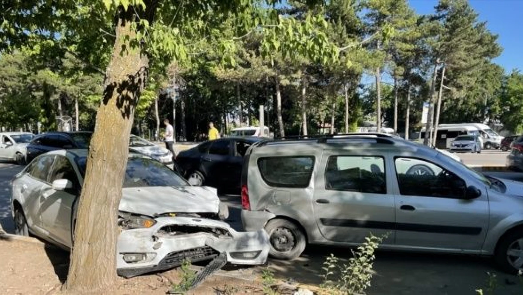Elazığ'da zincirleme trafik kazası