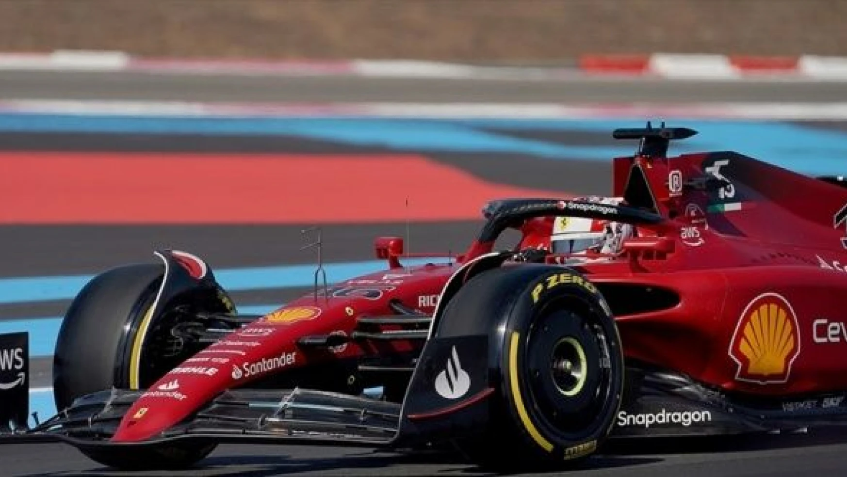 F1 Fransa Grand Prix'inde 'pole' pozisyonu Leclerc'in