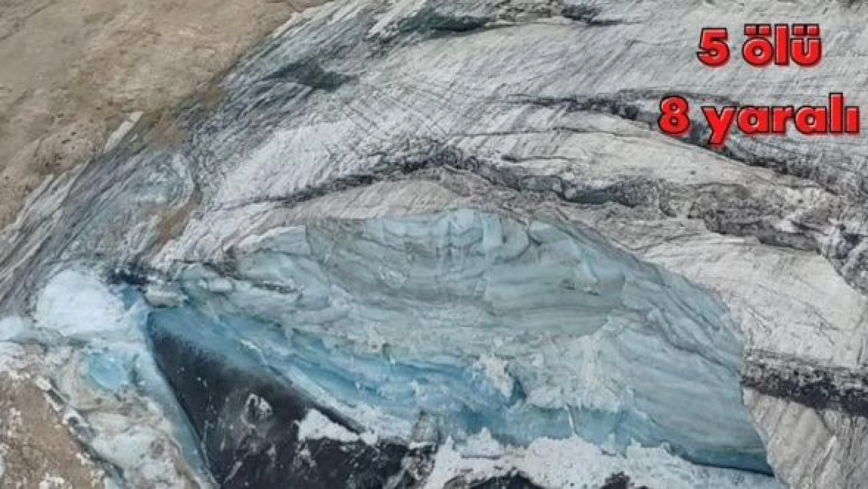 İtalya'da buzul felaketi: 5 ölü, 8 yaralı