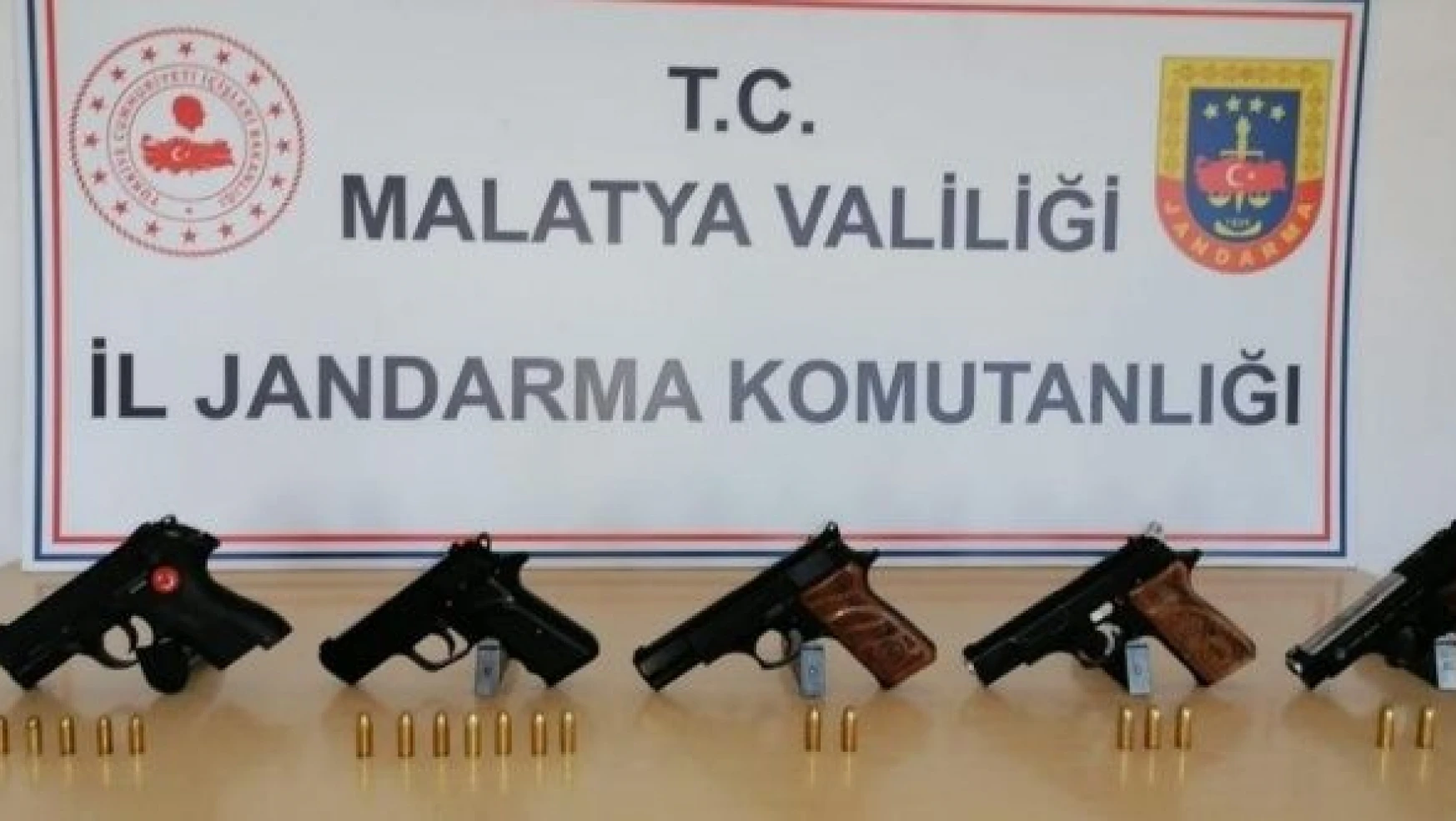 Malatya'da silah kaçakçılığı operasyonu!
