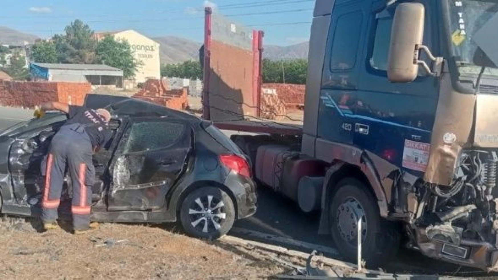 Malatya'da TIR kazası