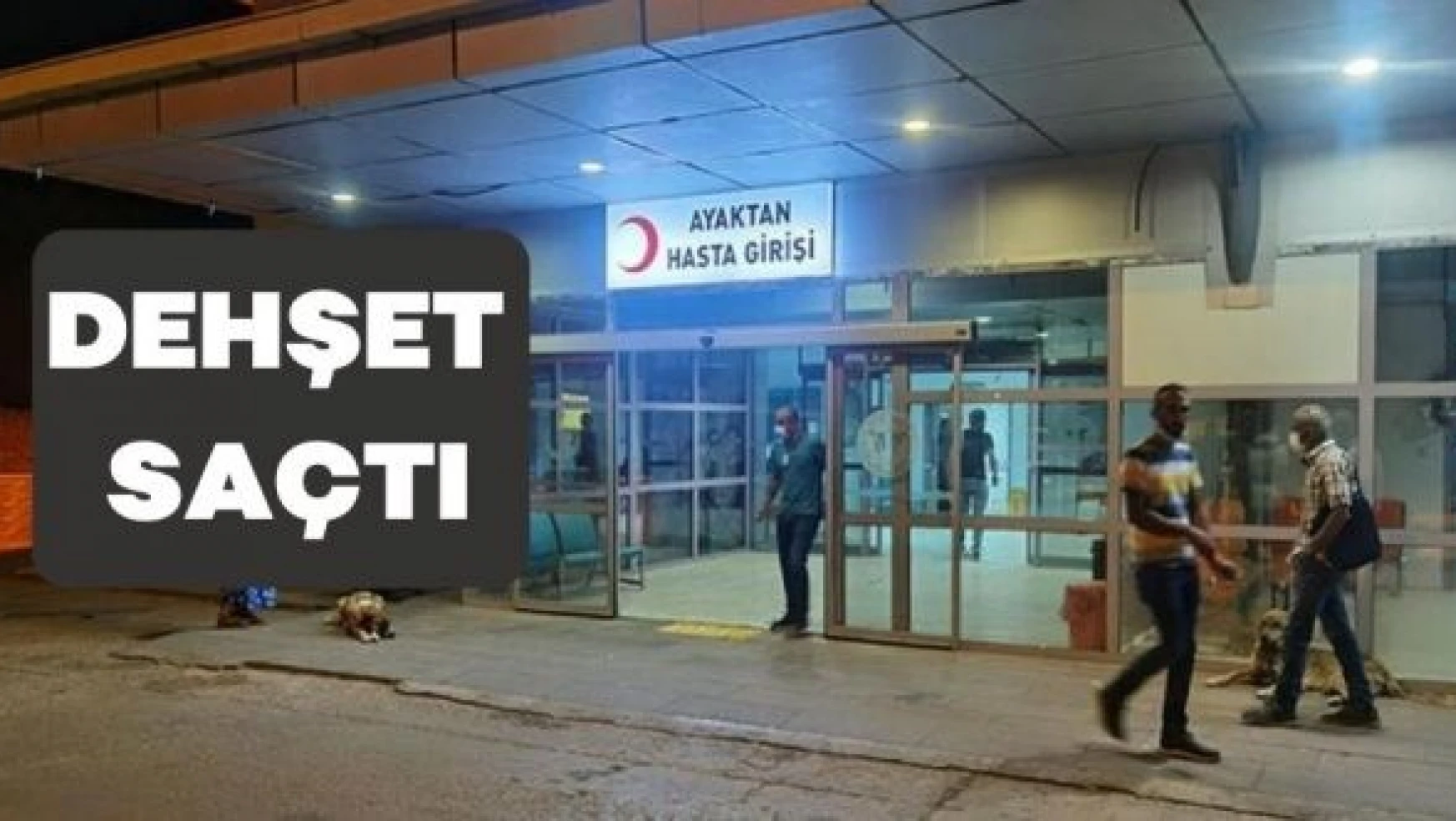 Tunceli'de izmarit kavgası! Dehşet saçtı