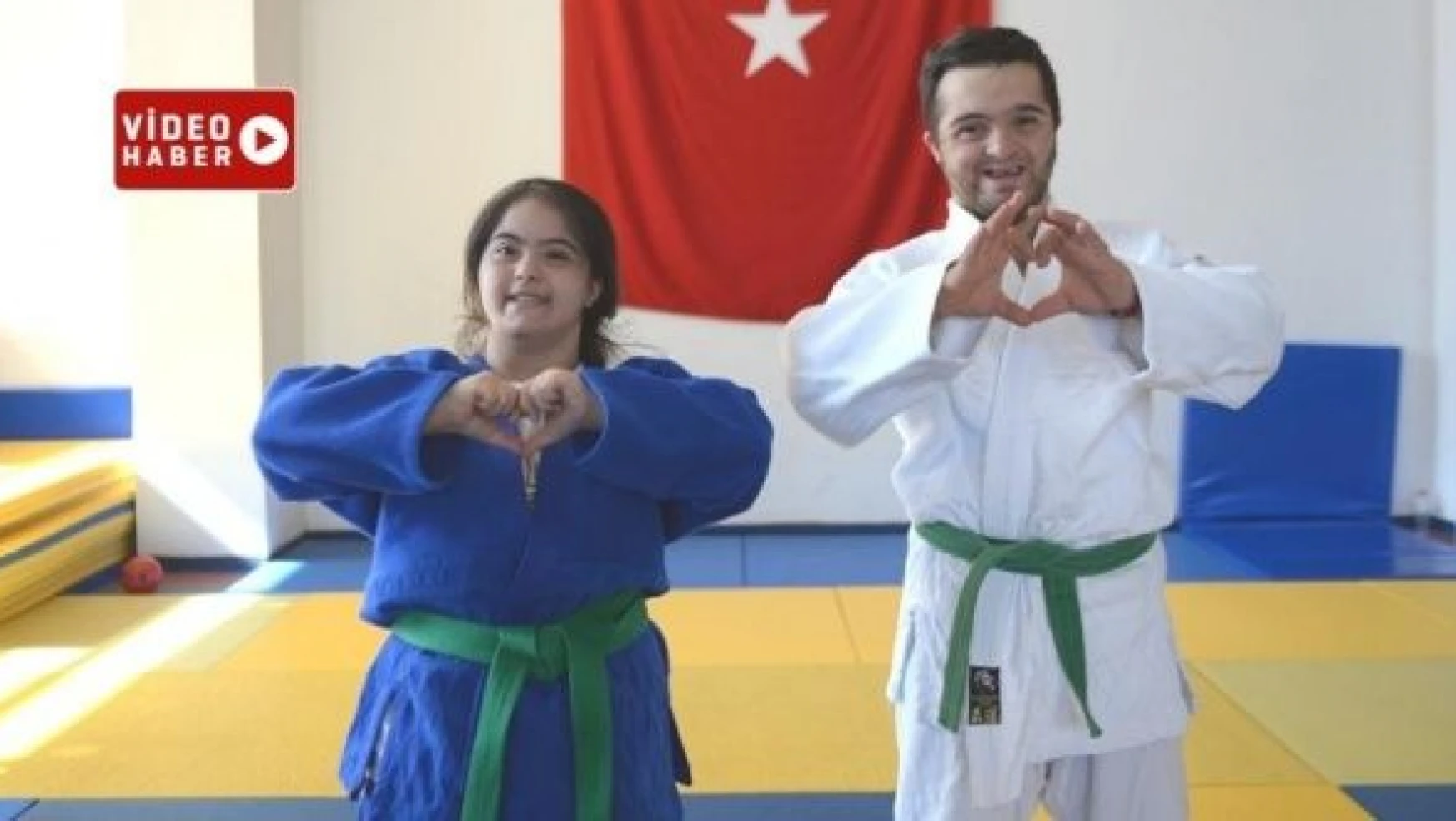 Bingöl'ün özel çocukları judo milli takımı için ter döküyor