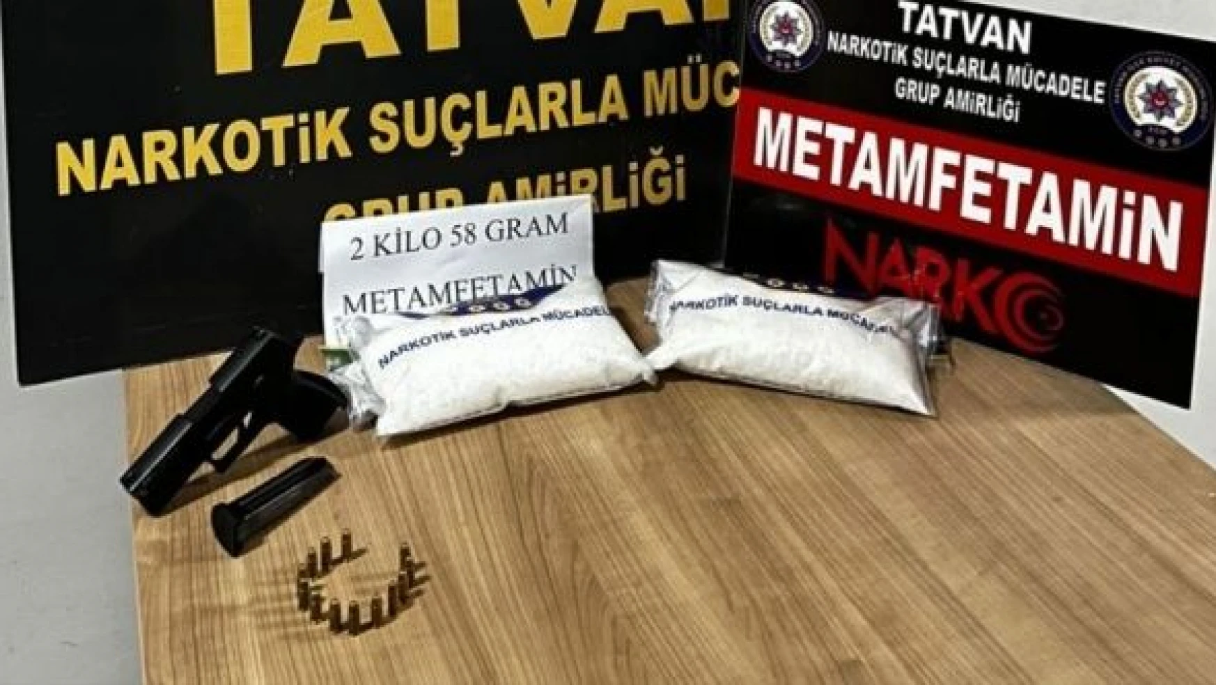 Bitlis'te sentetik uyuşturucu operasyonu!