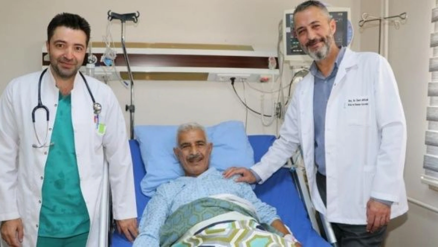 Karındaki şah damarı yırtılan gurbetçi, Erzurum'da şifa buldu