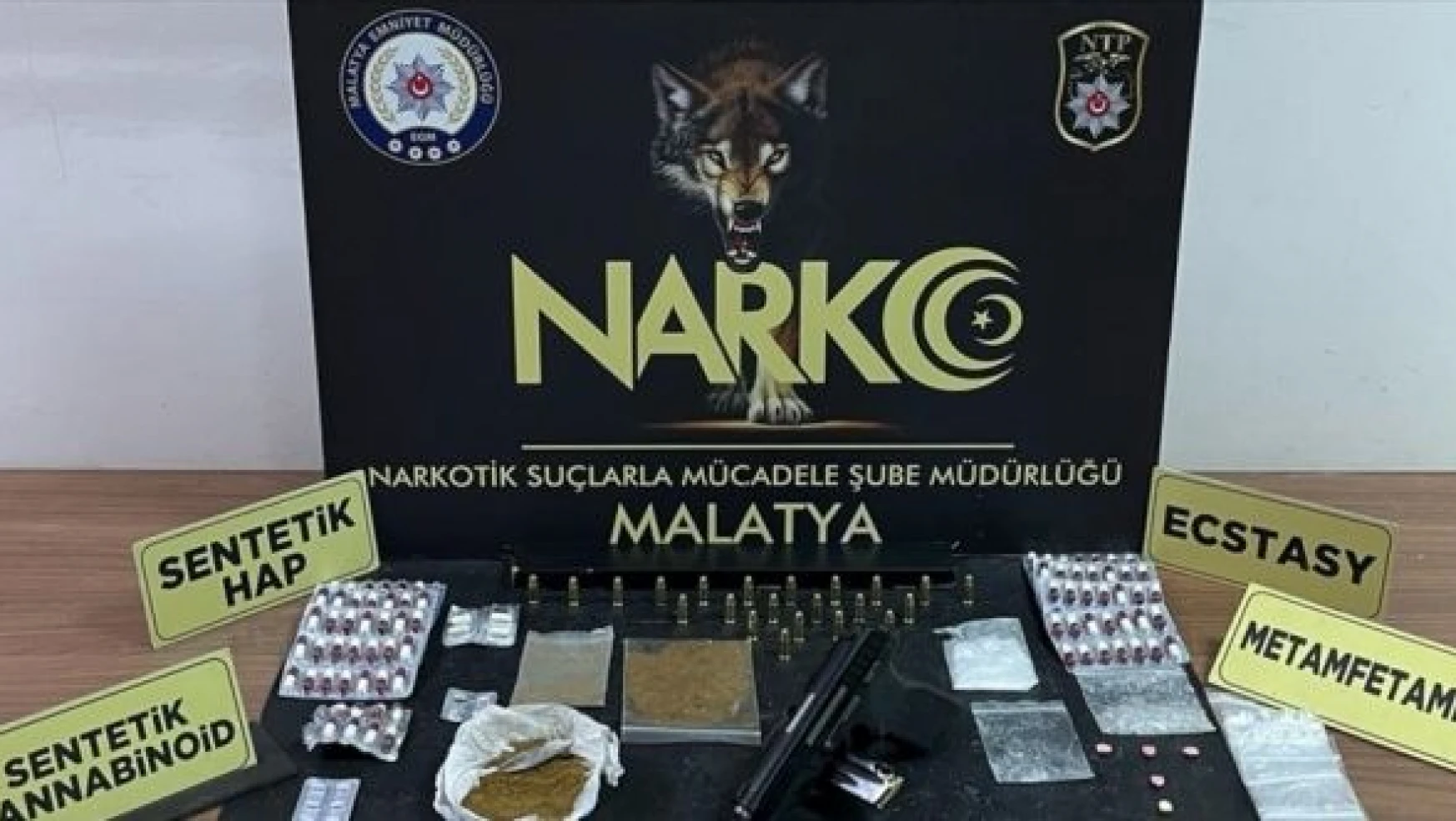 Malatya'da uyuşturucu operasyonu