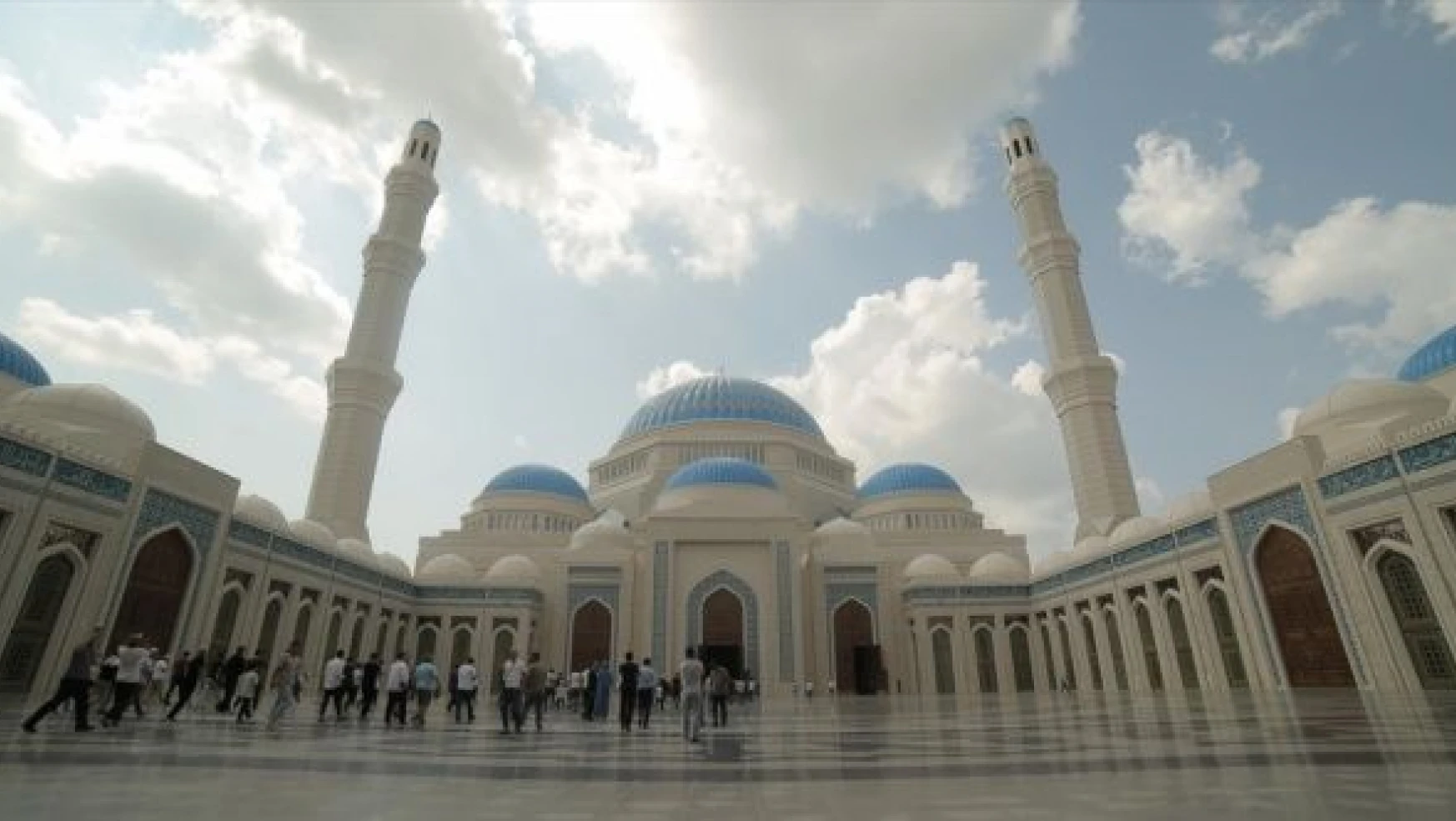 Burası Orta Asya'nın en büyük camisi
