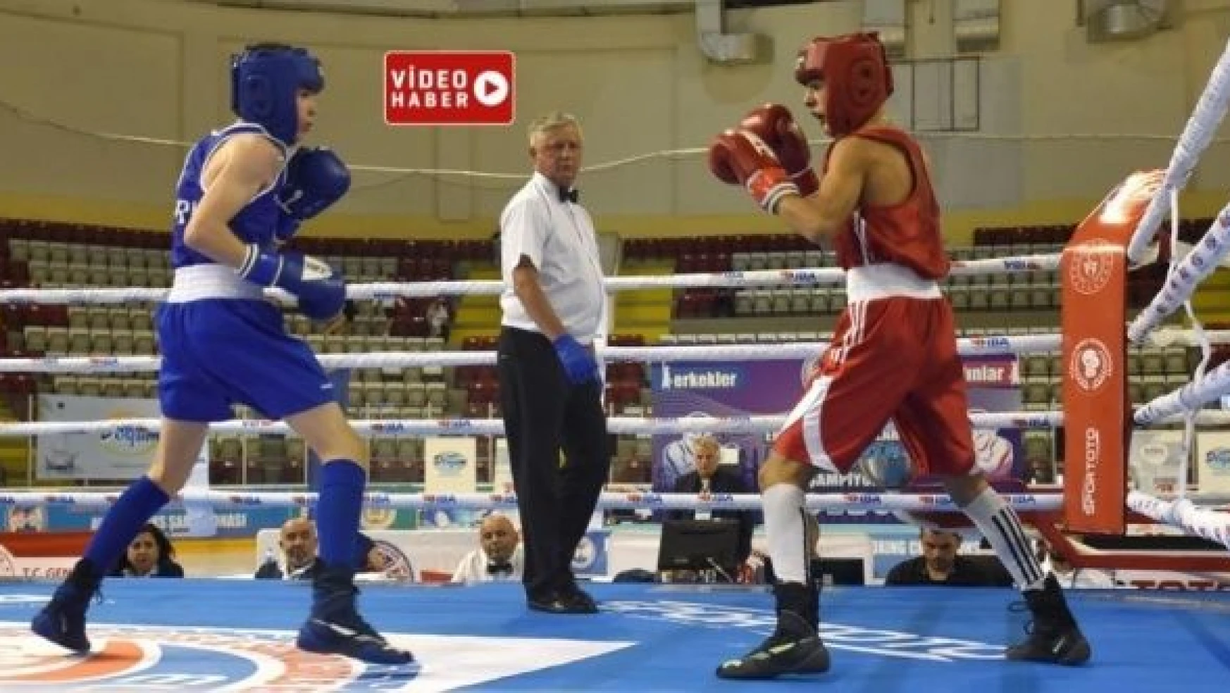 Üst Minikler Avrupa Boks Şampiyonası Erzurum'da başladı