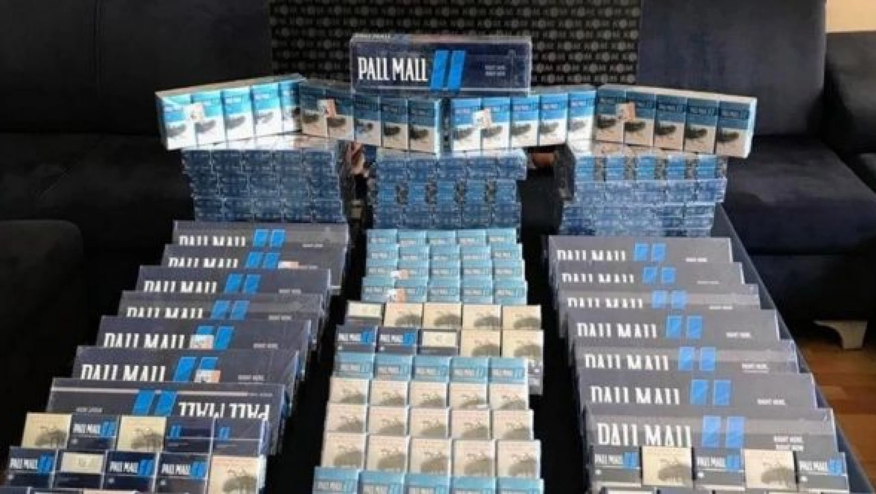 Ağrı'da yüzlerce paket gümrük kaçağı sigara ele geçirildi