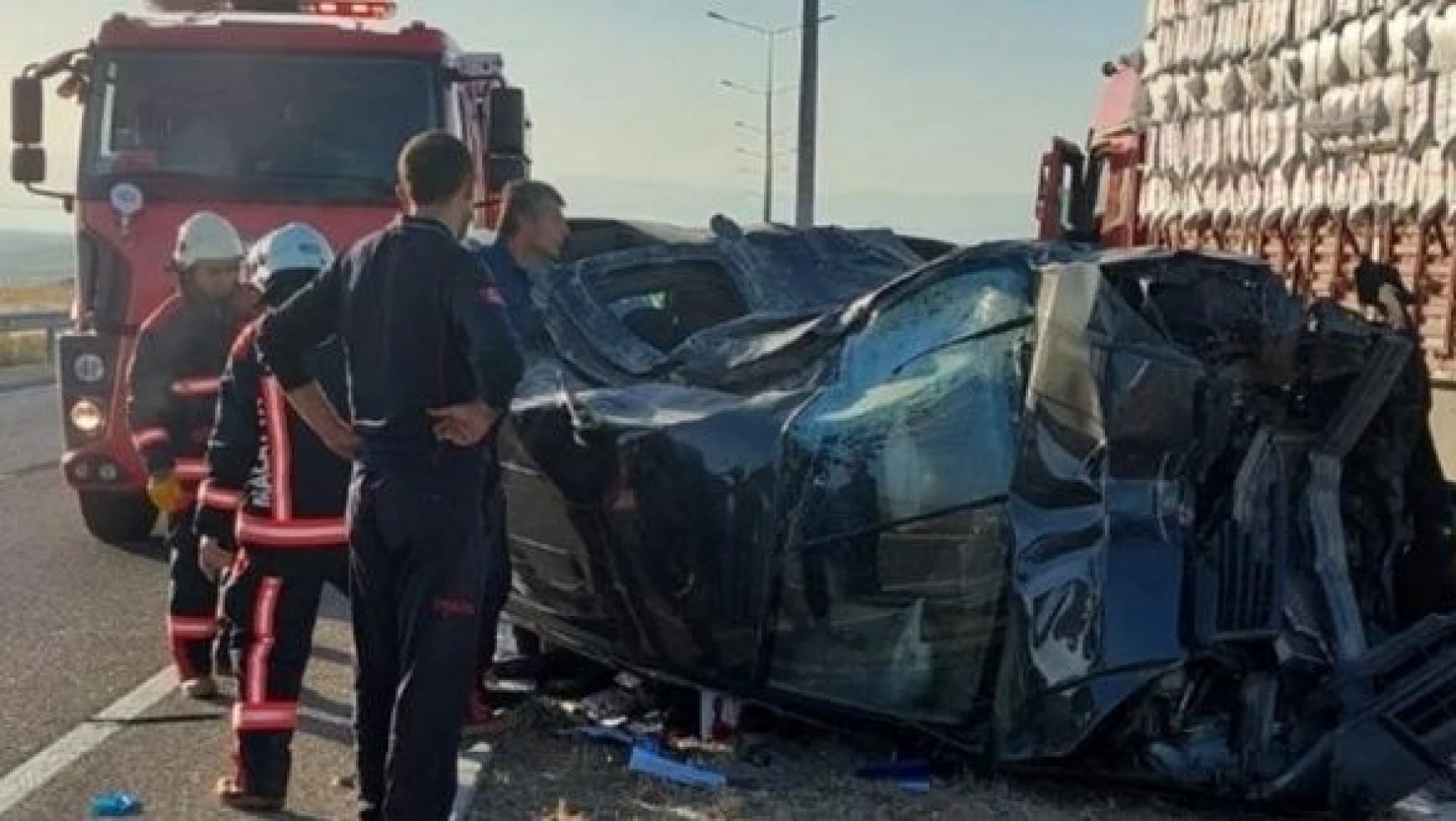 Malatya'da feci kaza: 2 kişi öldü