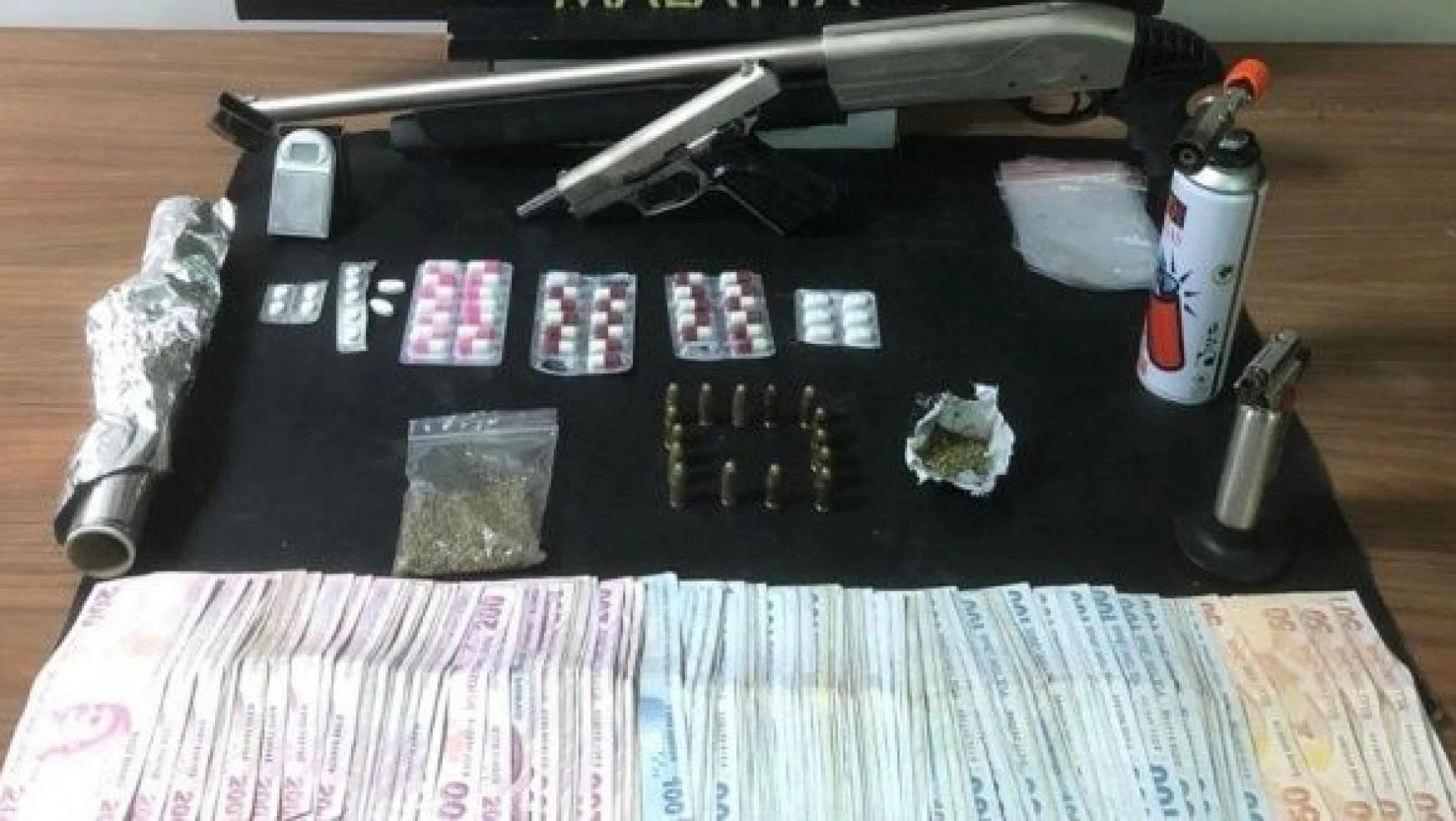 Malatya'da uyuşturucu operasyonları!