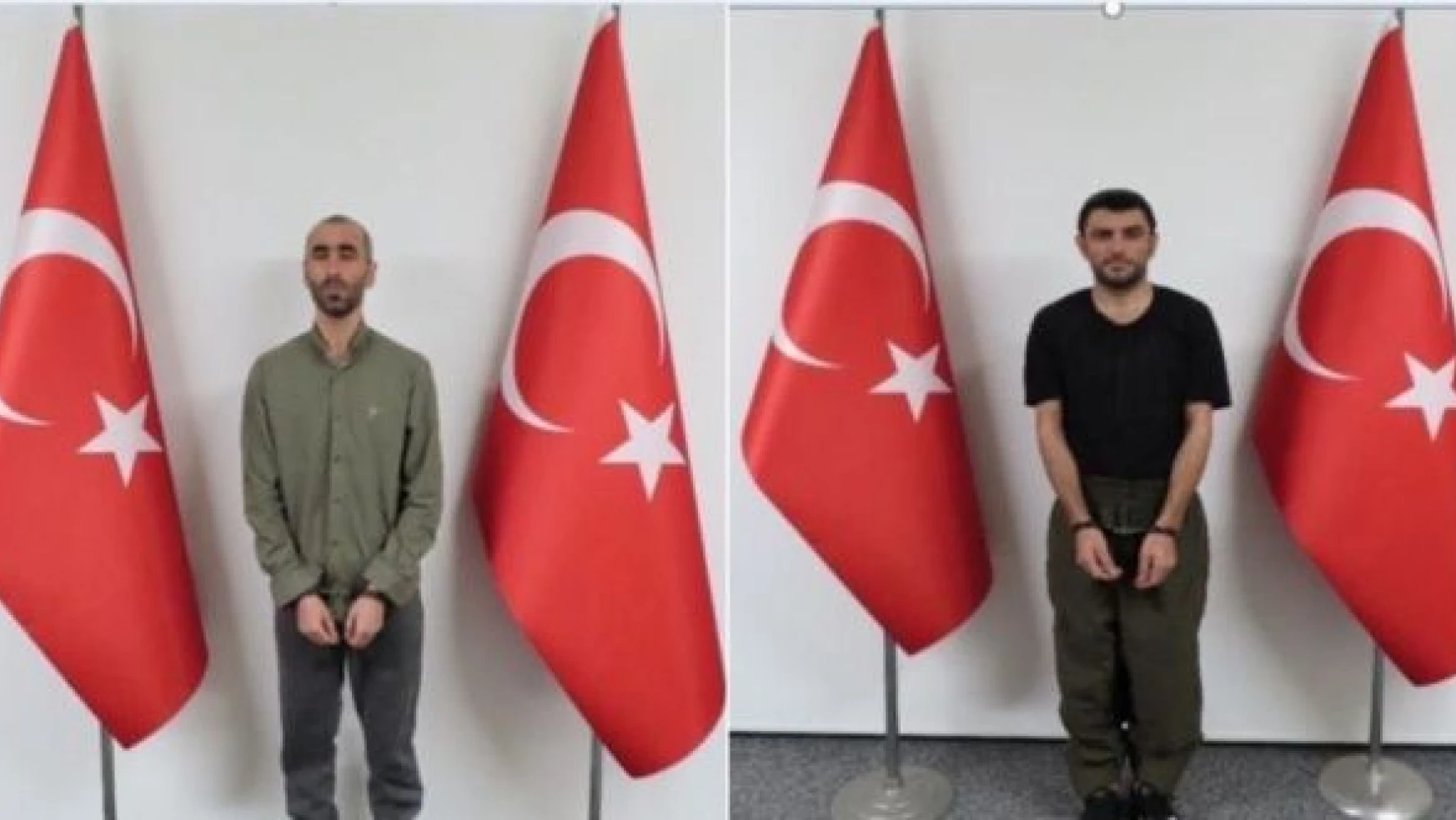 Kırmızı bültenle aranan 2 PKK'lı sınır hattında yakalandı