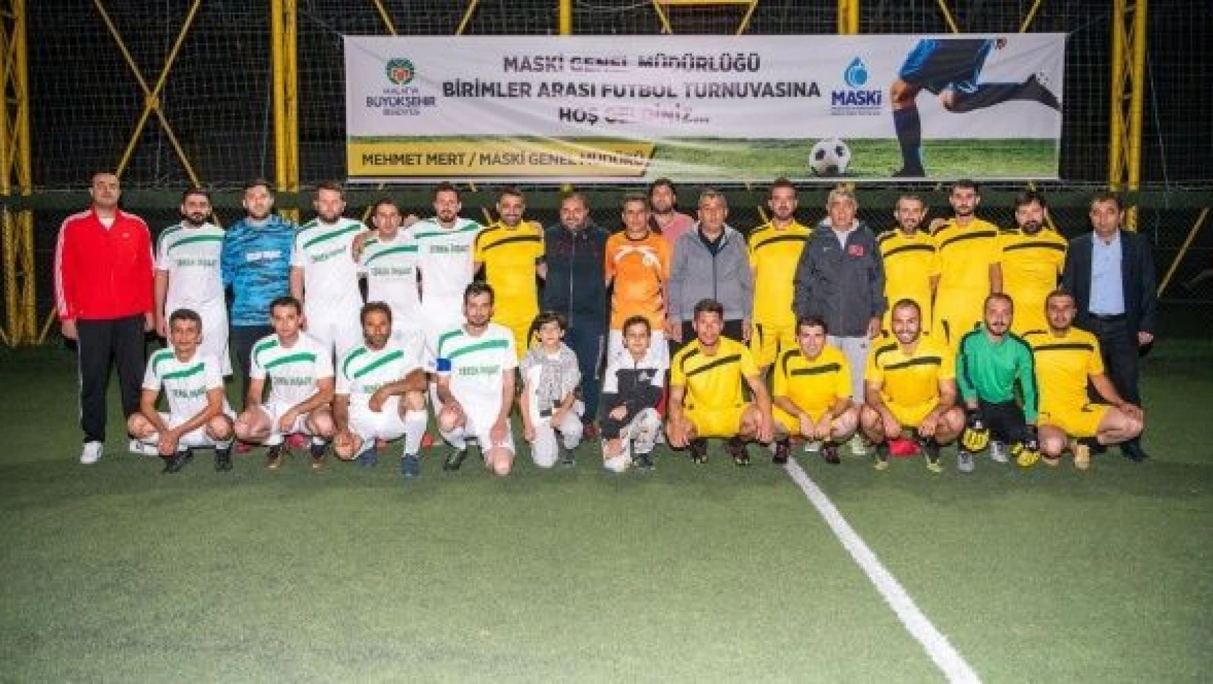 MASKİ'de  birimler arası futbol turnuvası başladı