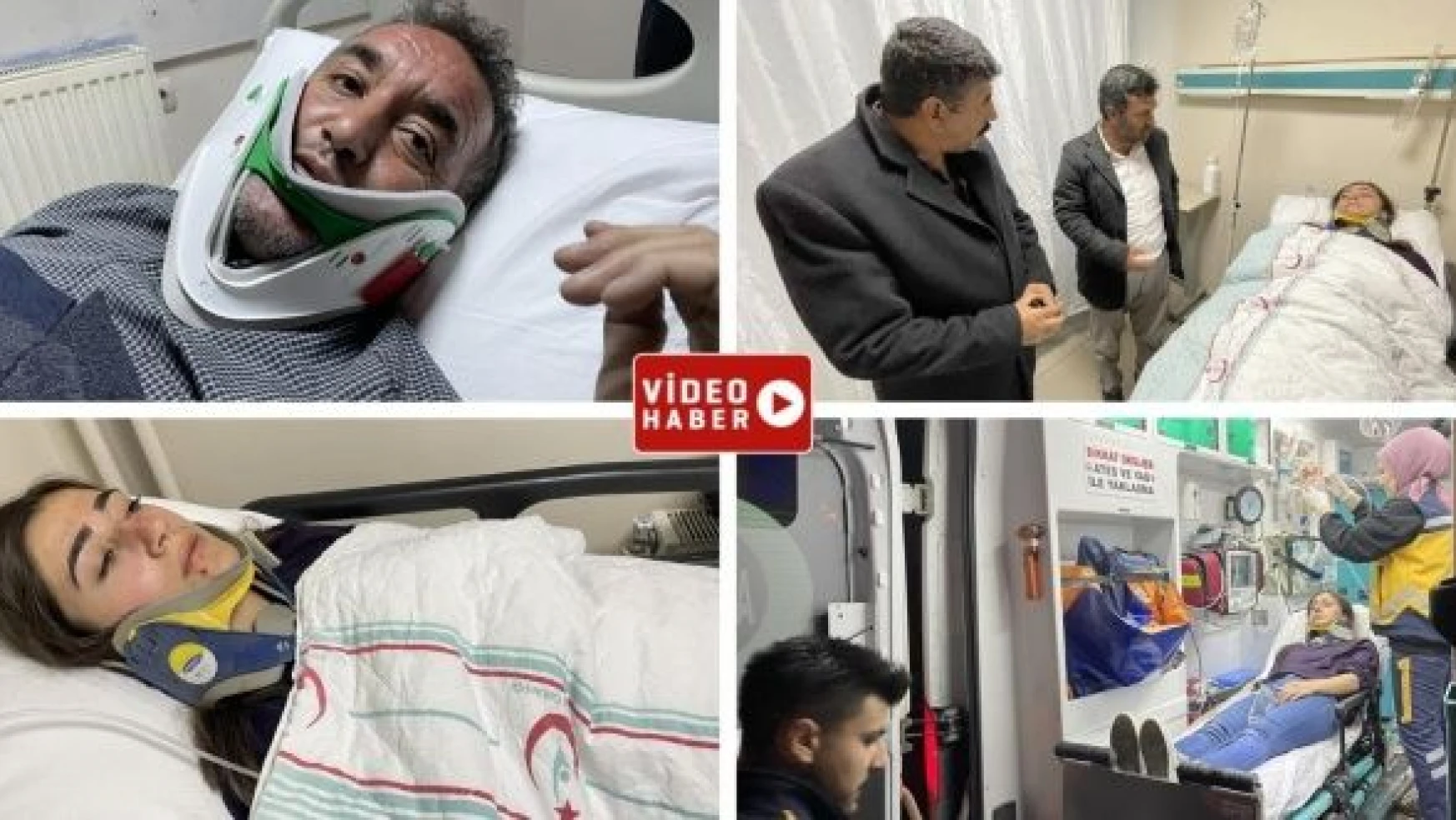 Ağrı'daki trafik kazasından yaralananlar konuştu: &quotCamdan atlayarak canımızı kurtardık"