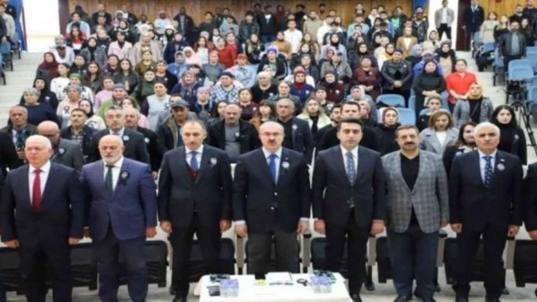 Elazığ'da, Ahıska Türkleri için anma töreni düzenlendi
