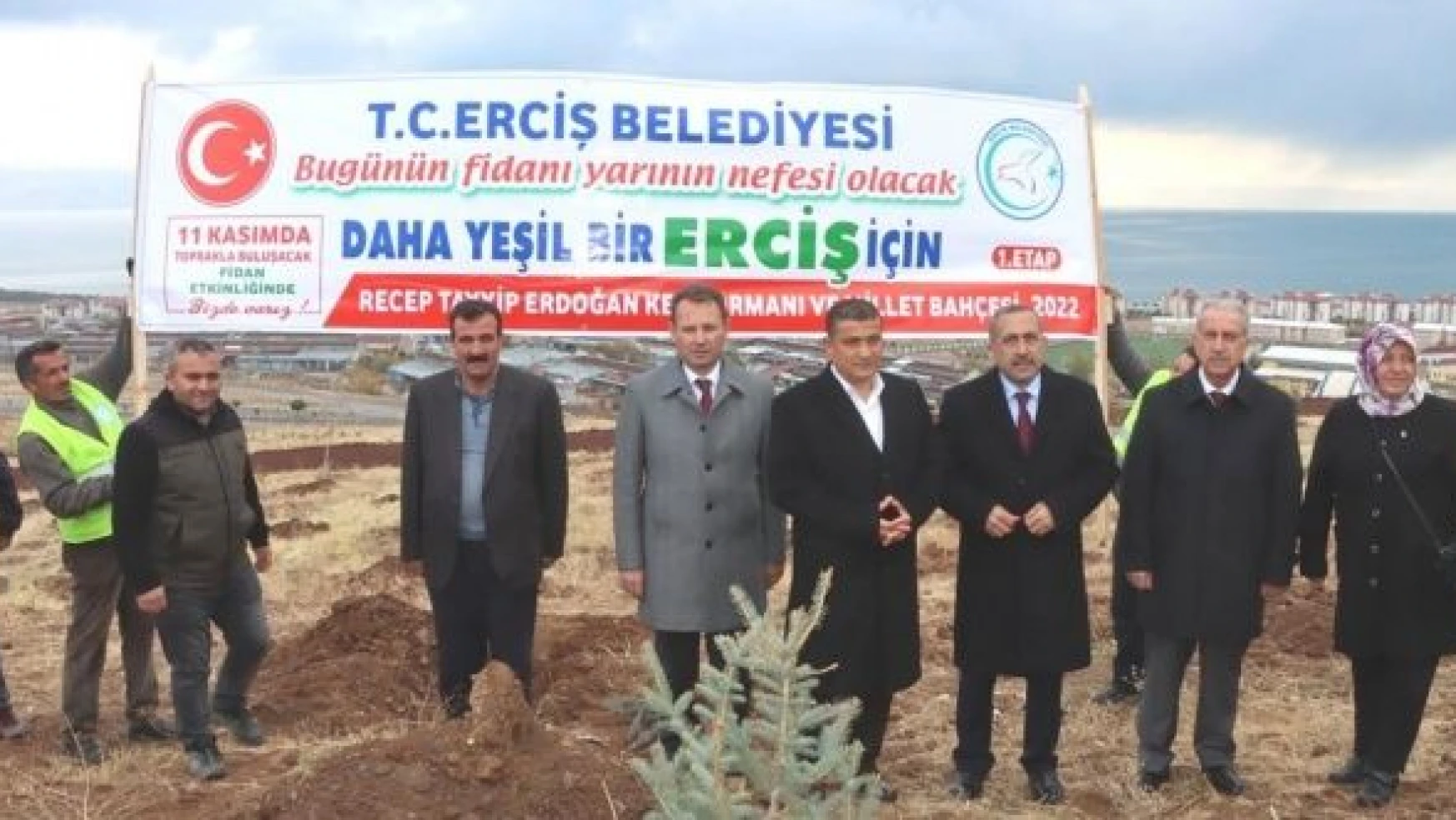 Erciş'te millet bahçesi ve kent ormanı açılışı gerçekleştirildi