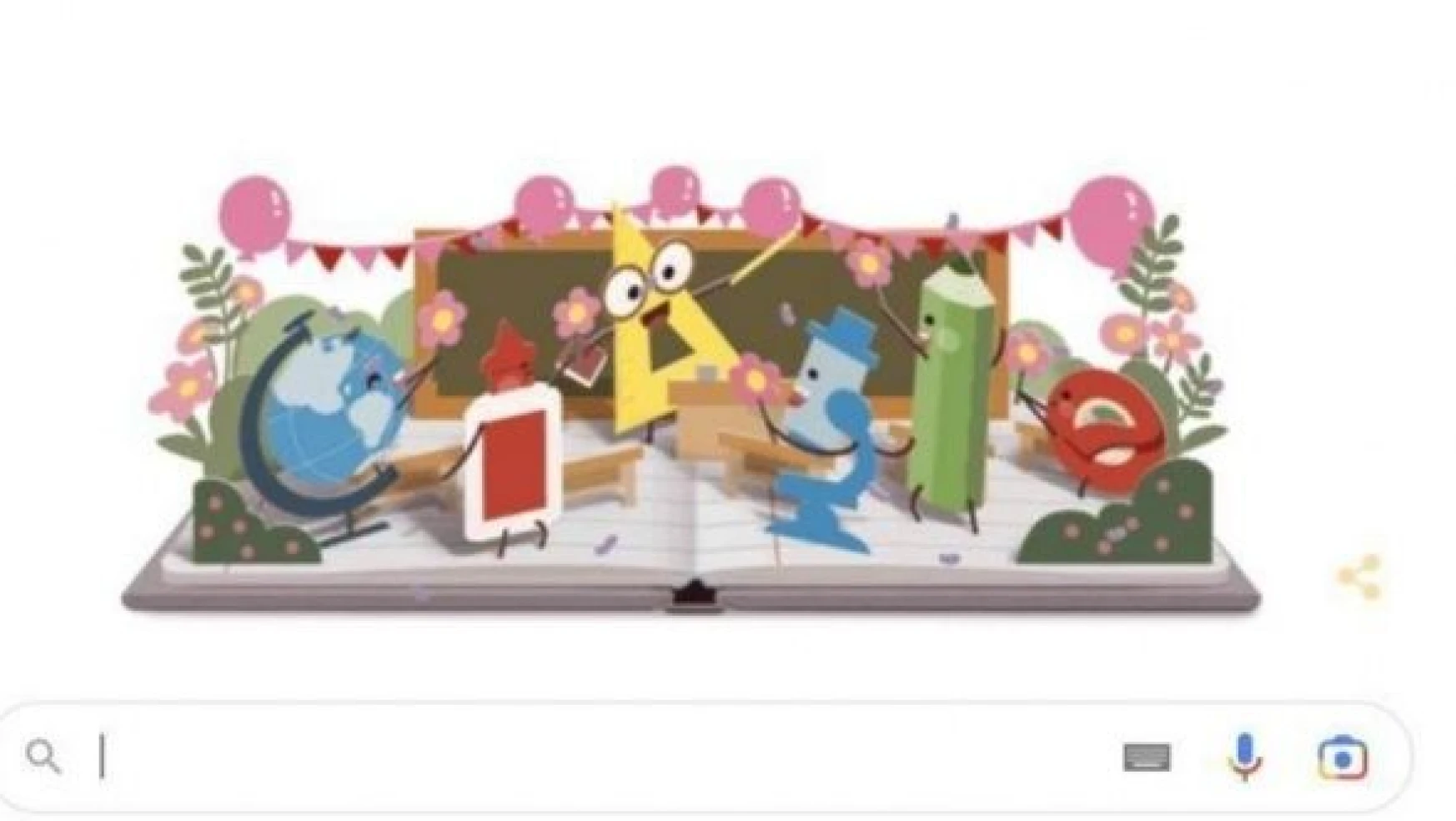 Google'den Öğretmenler Günü'ne özel doodle