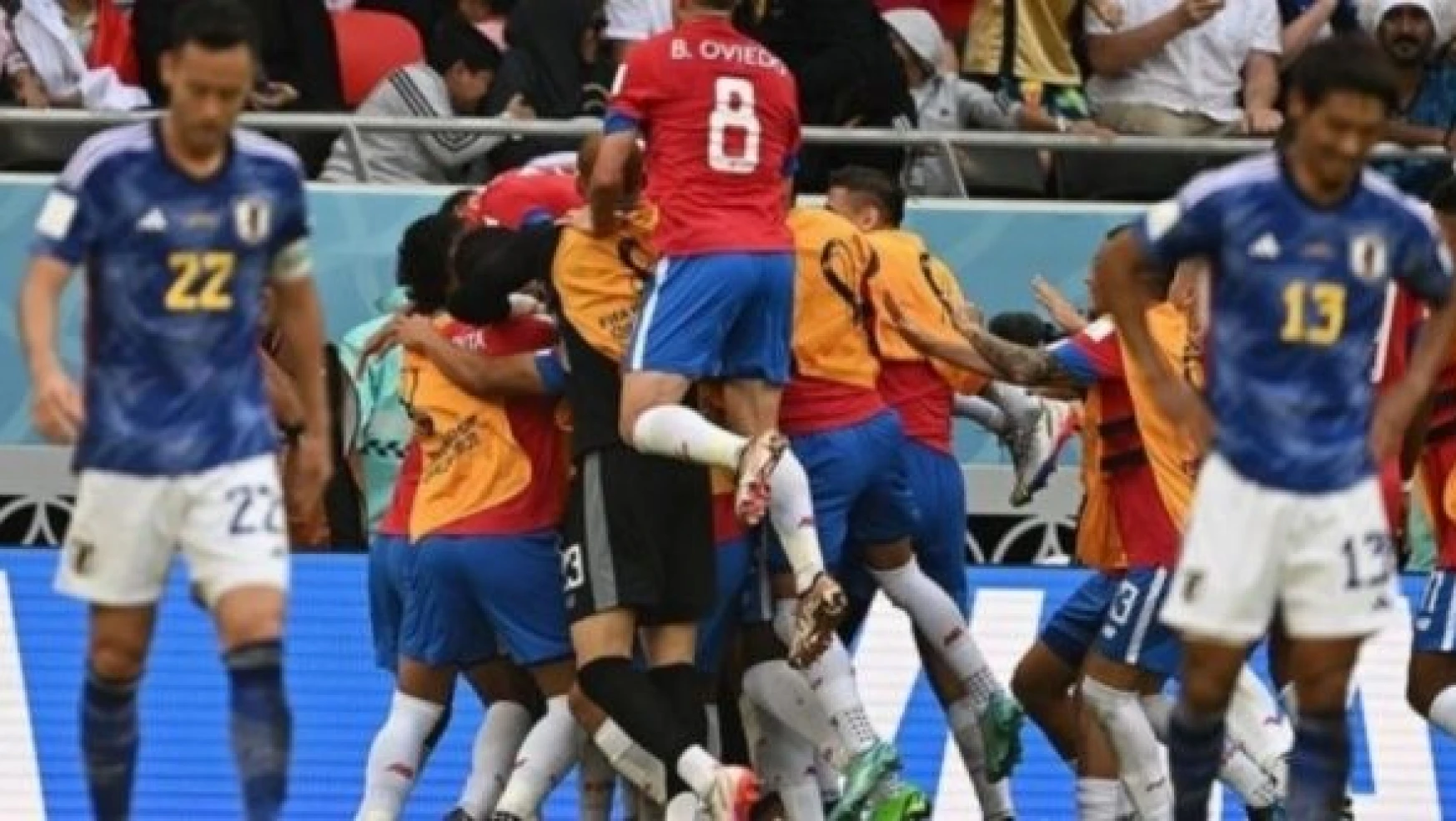 Kosta Rika, Japonya karşısında galibiyet elde etti
