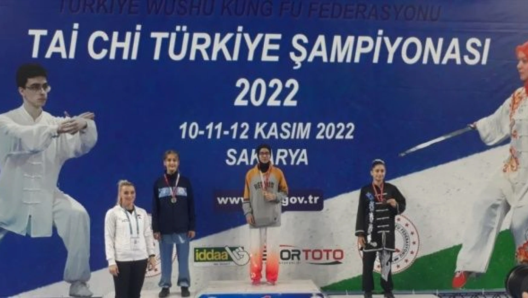 Malatyalı sporcular, Tai Chi Türkiye Şampiyonasında 10 madalyayla döndü