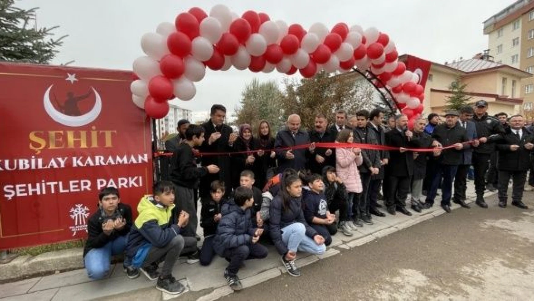 Şehit polis Kubilay Karaman'ın ismi Erzurum'da parka verildi