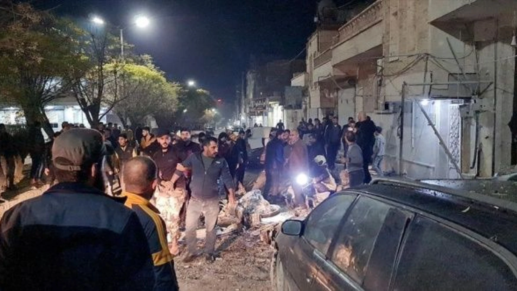 PKK Azez'e roketle saldırdı