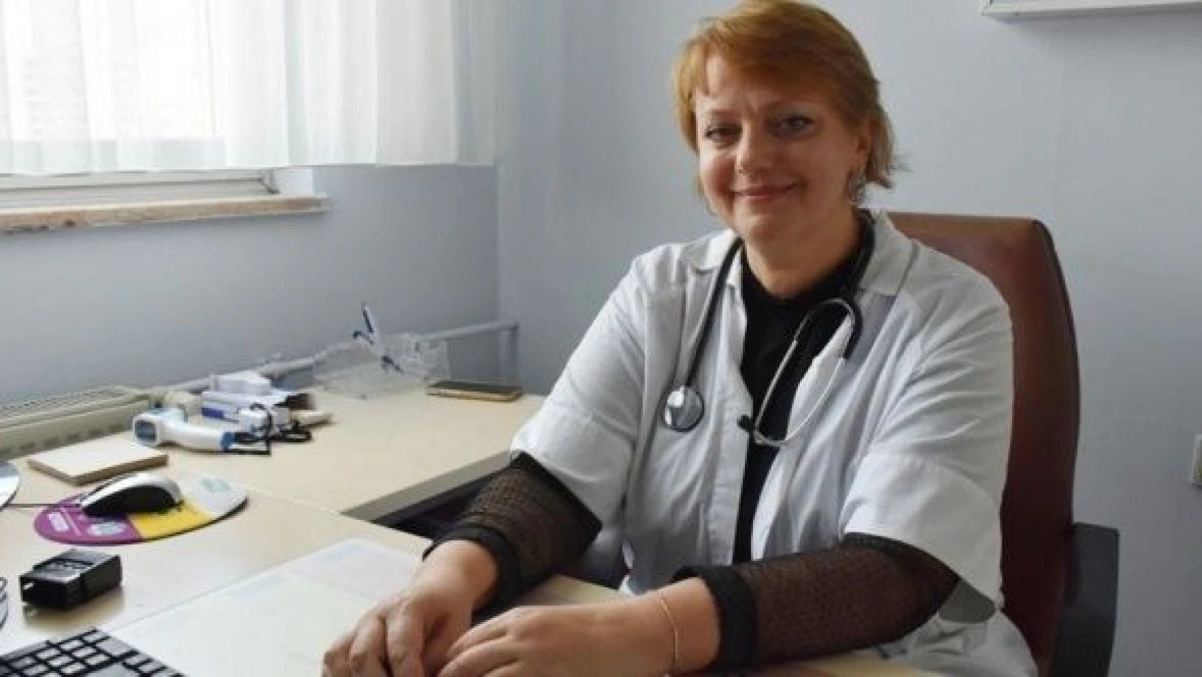 Ukraynalı kadın doktor Olena, Hakkari'de görev yapıyor