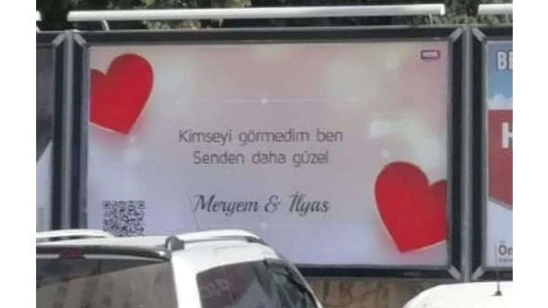 Reklam değil, ilan-ı aşk!