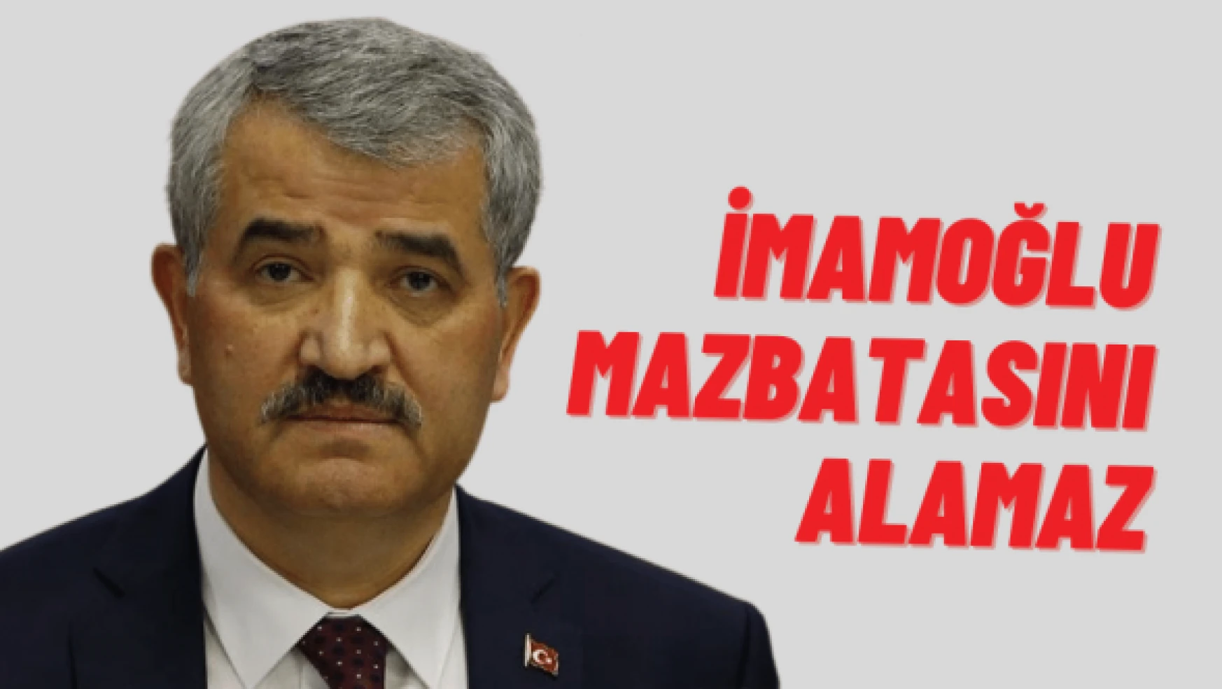 YSK Başkanı Akkaya: "İmamoğlu'na mazbatası verilmez"