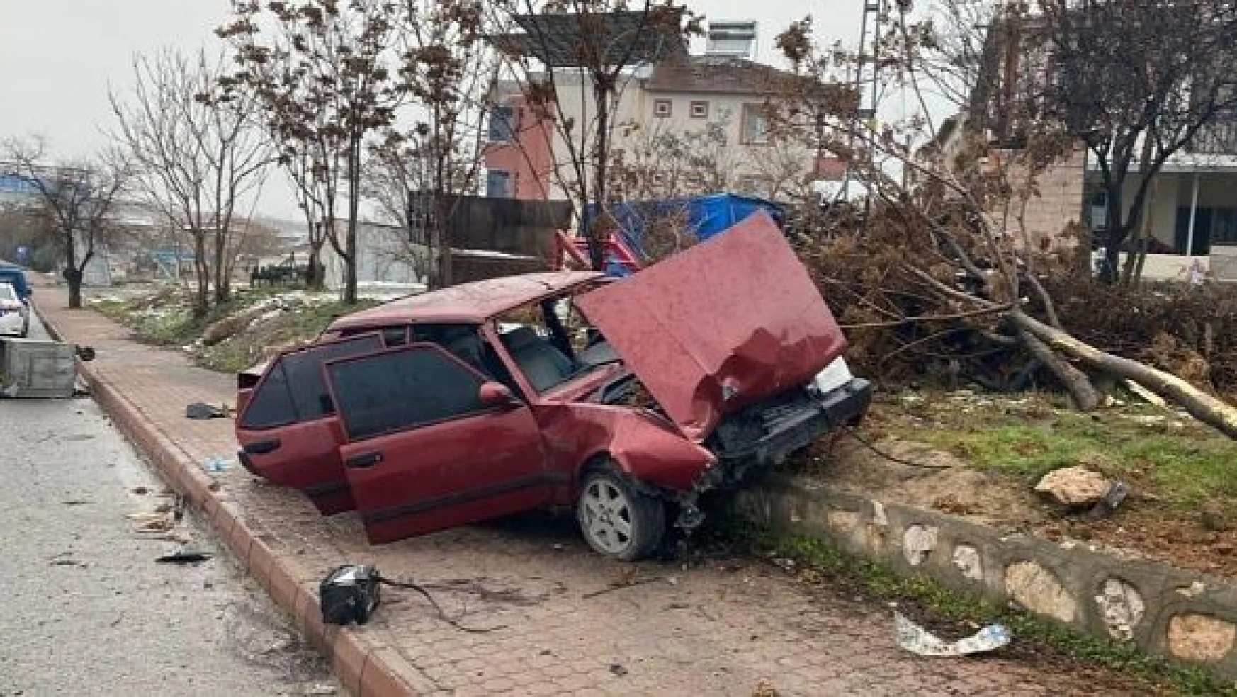 Malatya'da gerçekleşen kazada ortalık savaş alanına döndü