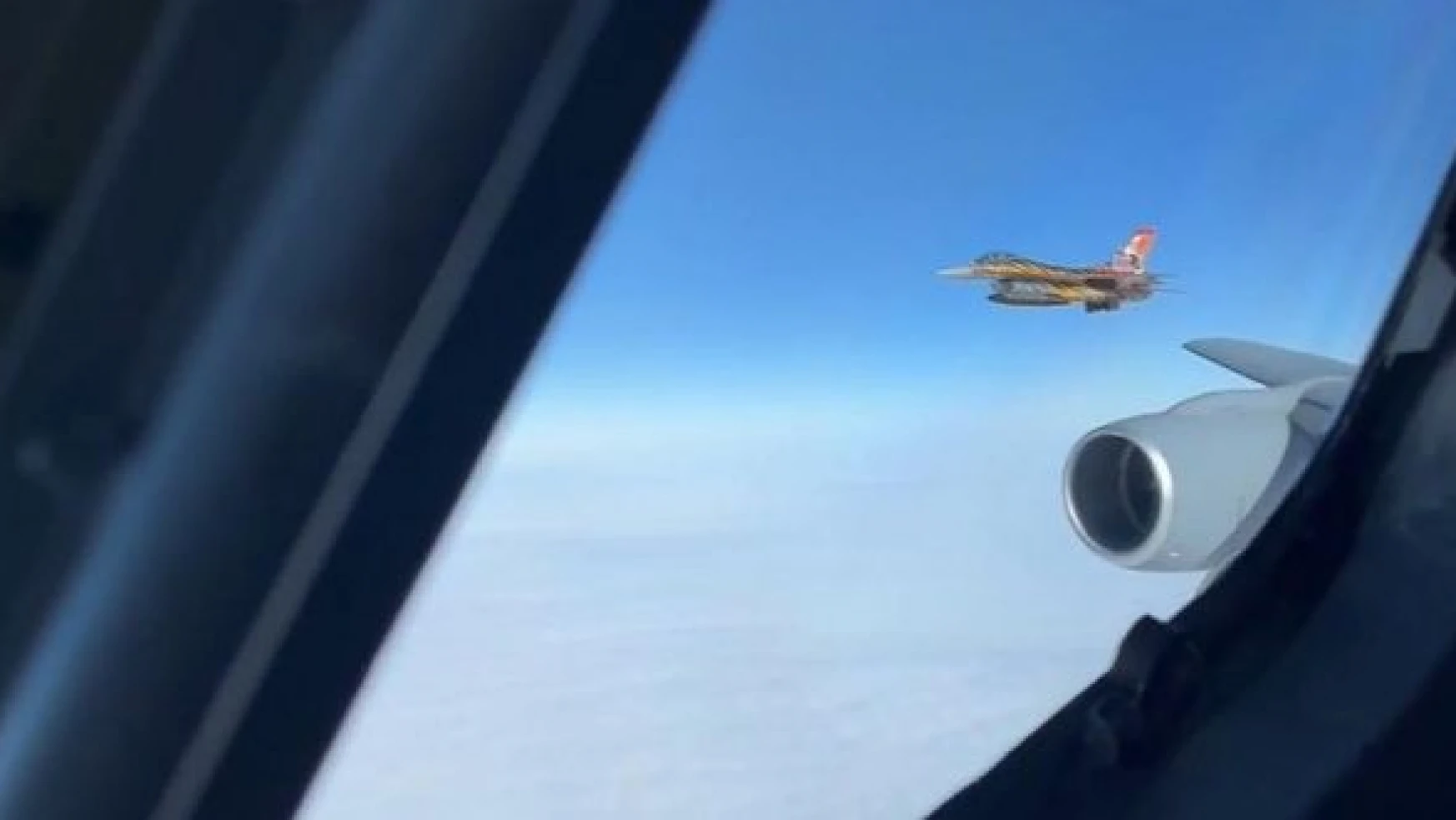 MSB, 'NATO Entegre Hava Füze Savunması' uçaklarının görüntülerini yayınladı